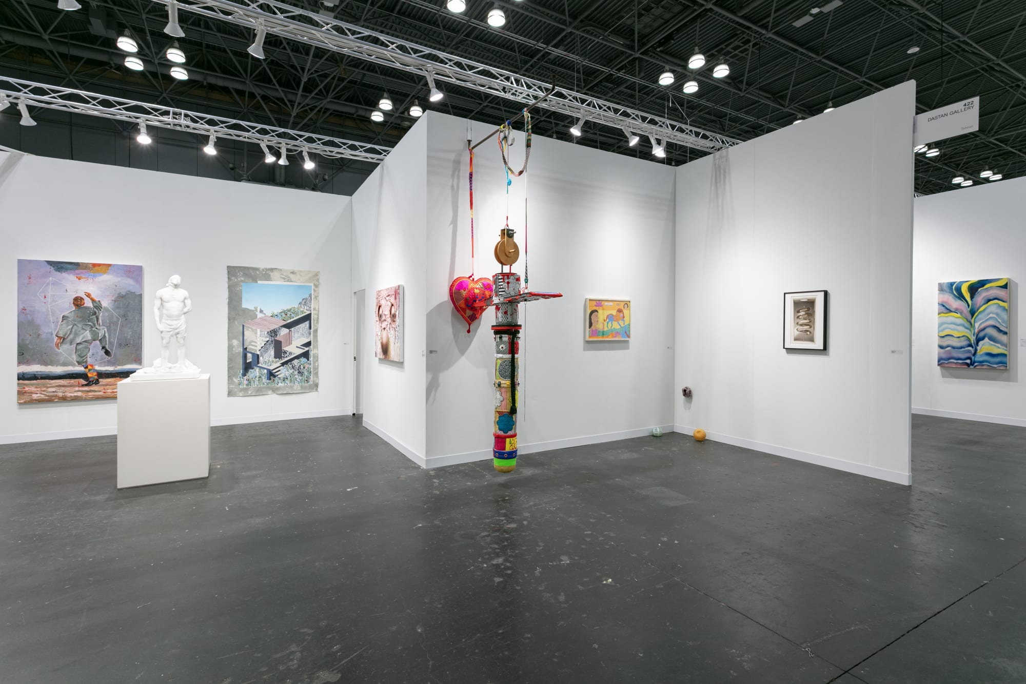 Installation View of Dastan's Booth in The Armory Show 2023.