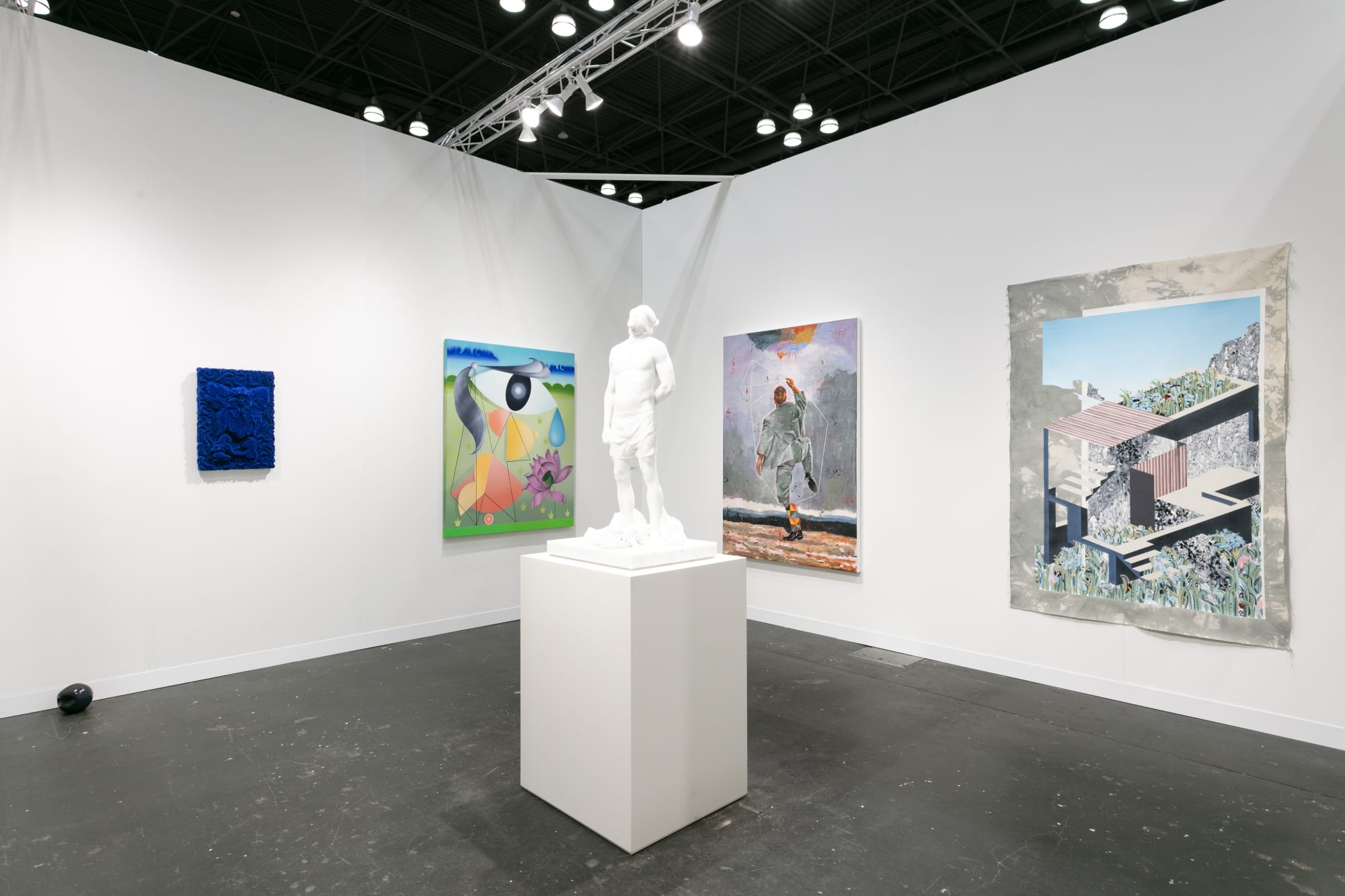 Installation View of Dastan's Booth in The Armory Show 2023.