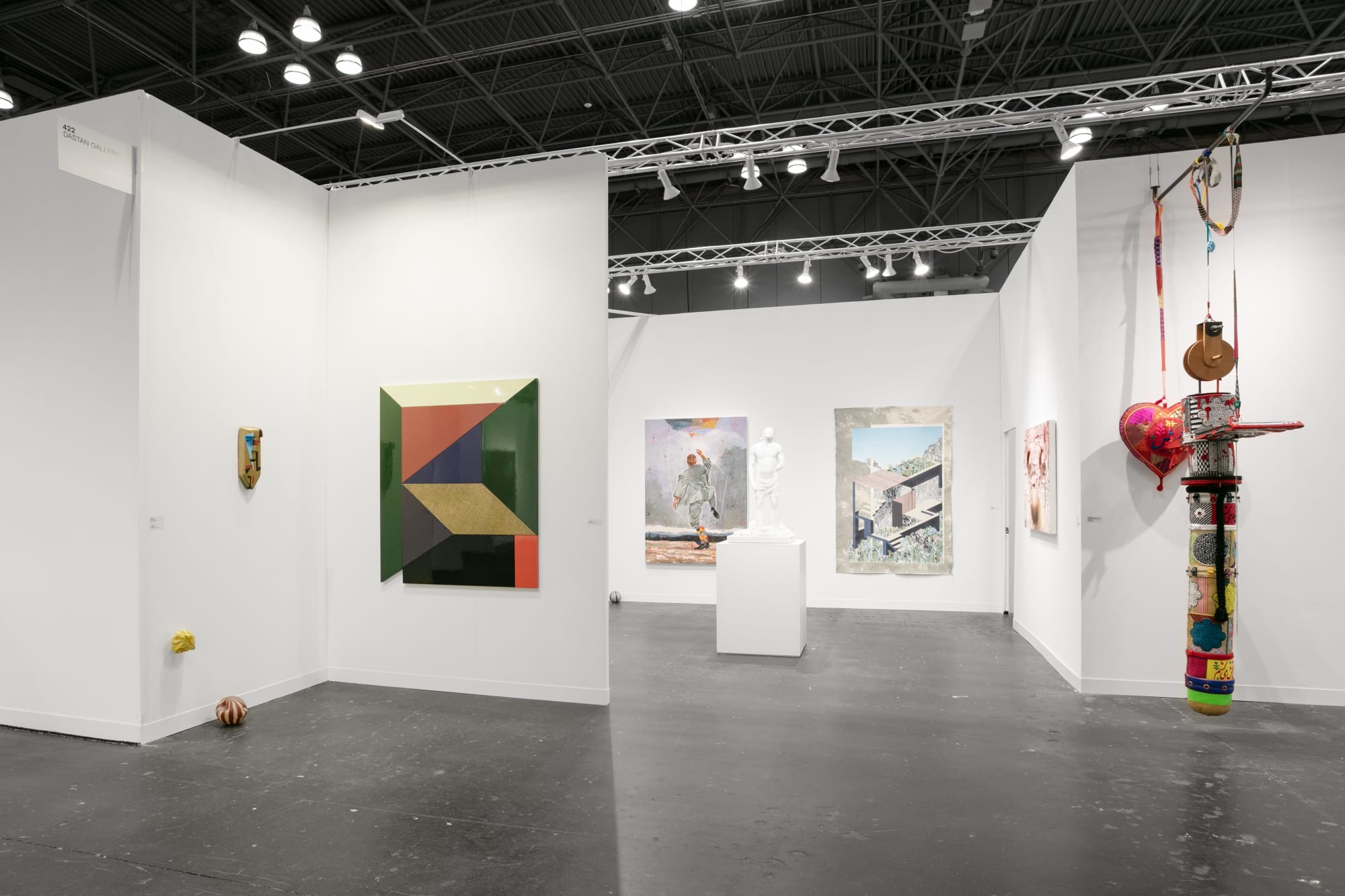 Installation View of Dastan's Booth in The Armory Show 2023.