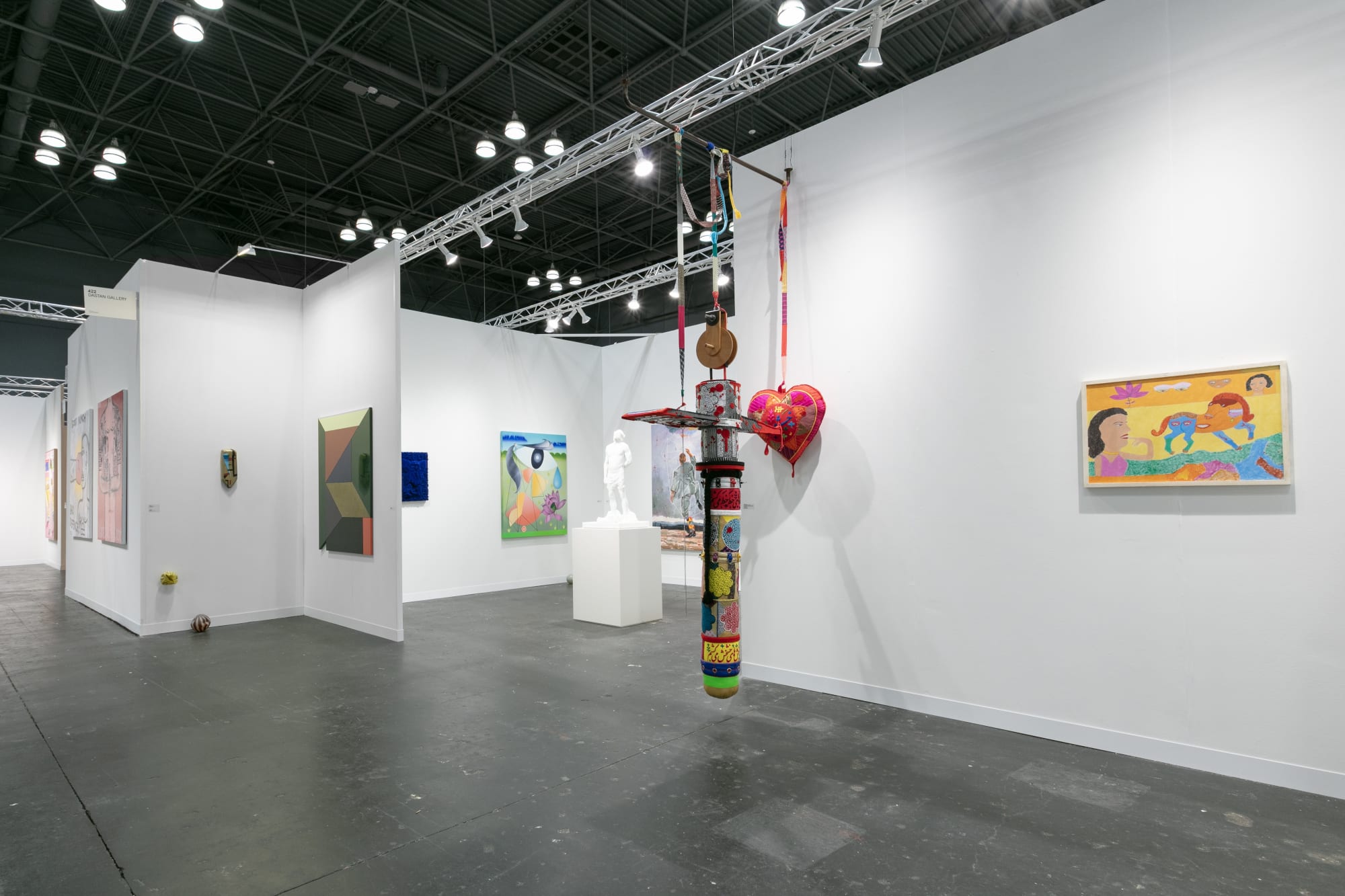 Installation View of Dastan's Booth in The Armory Show 2023.