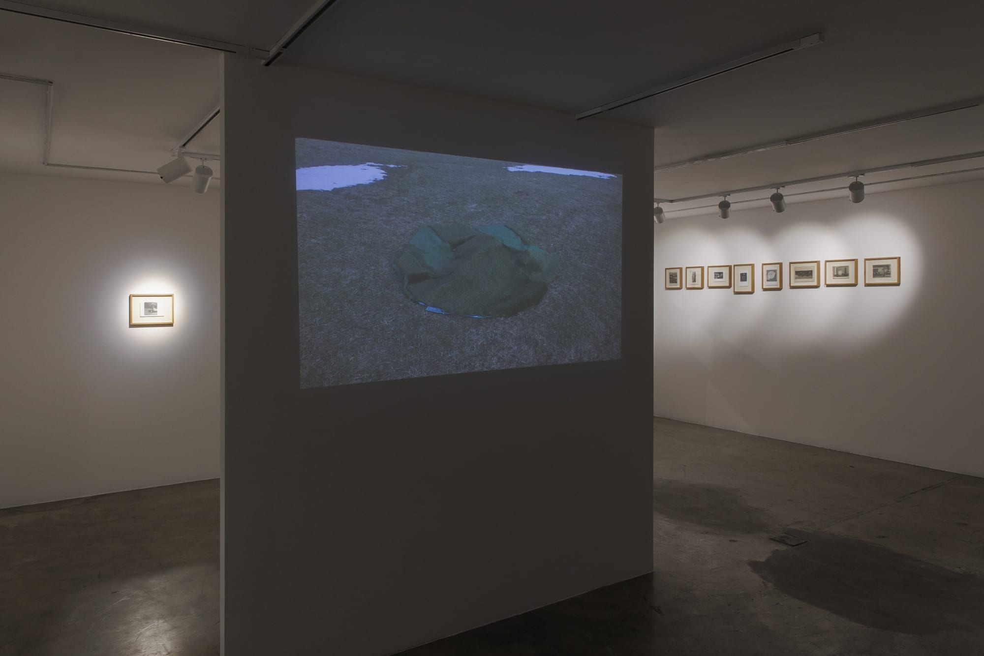 Installation View of 'In Itself', a duo presentation 2023 at Dastan's Basement.
