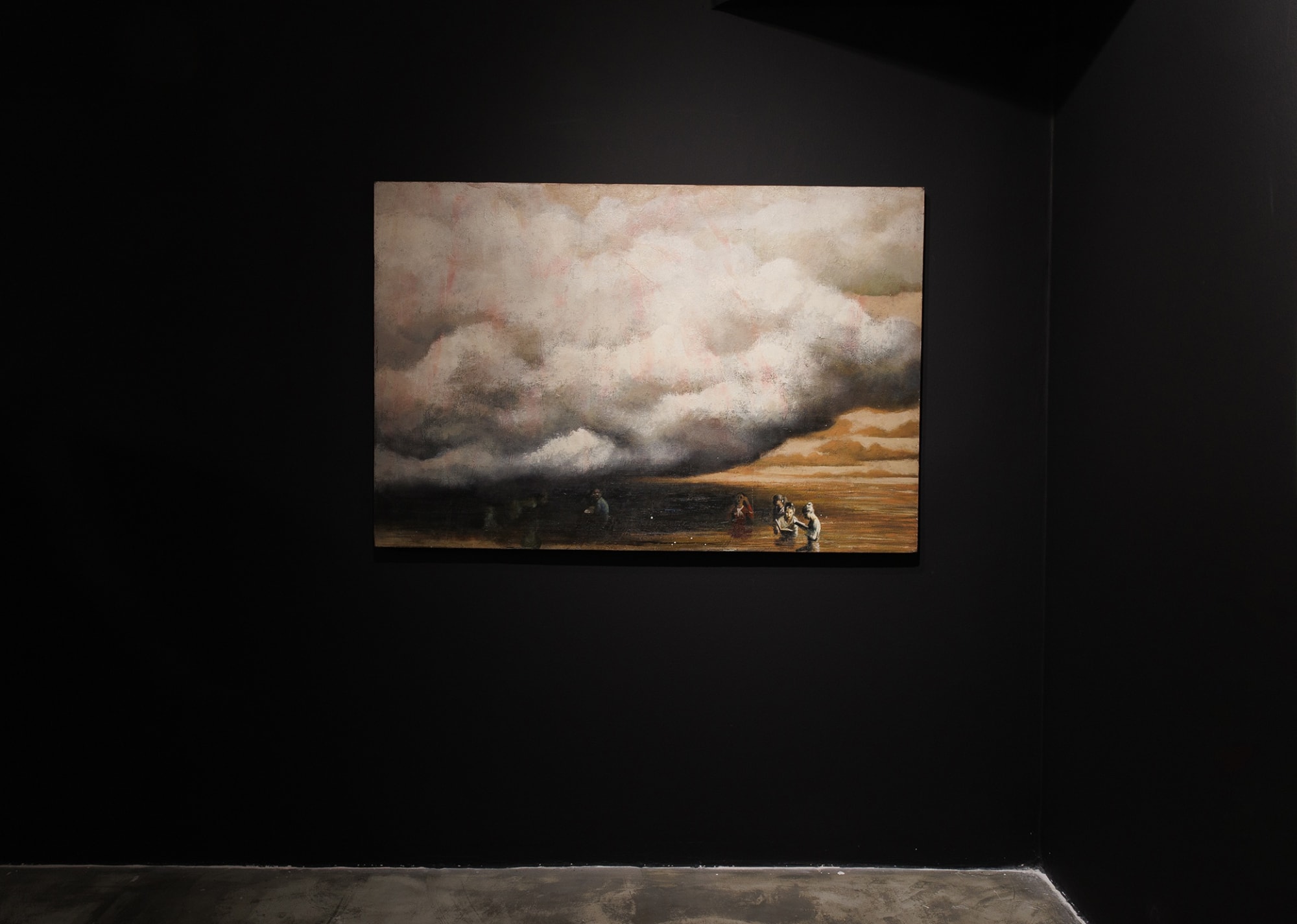 Installation View of L O G Y solo exhibition works of Mehrdad Mohebali at +2, 2023