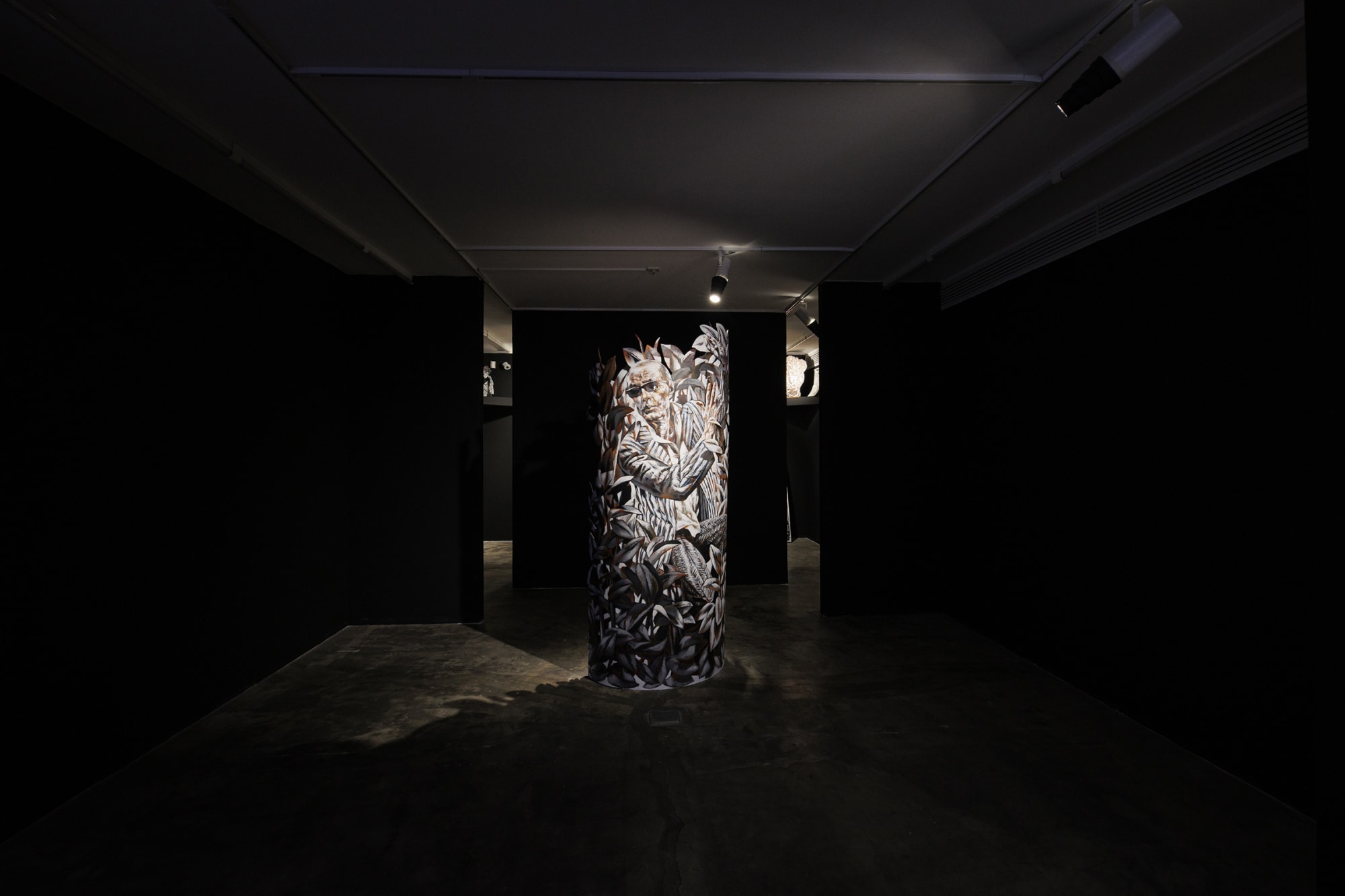 Installation View of L O G Y solo exhibition works of Mehrdad Mohebali at +2, 2023