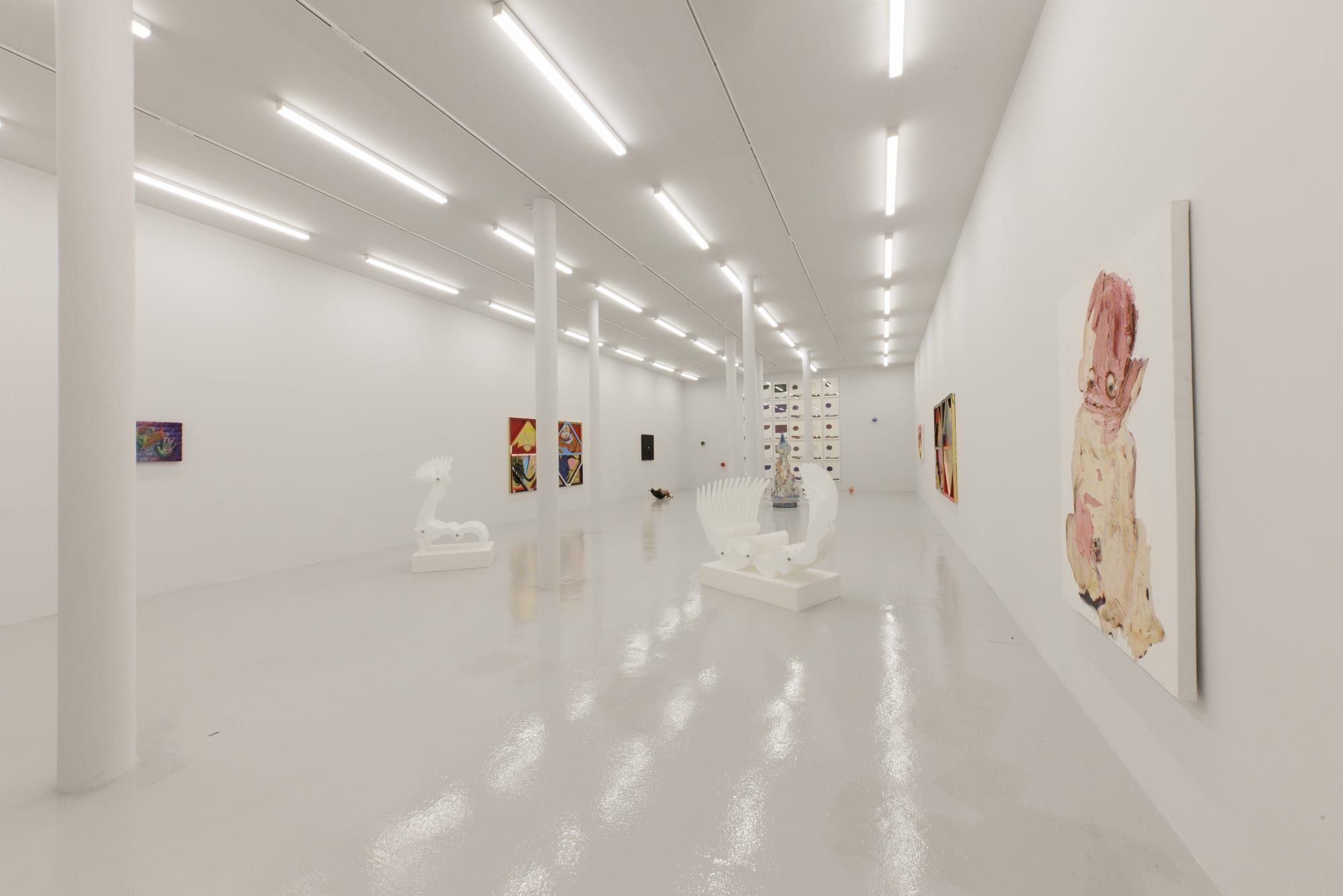 Installation View of Prospect 3 a group presentation, in Parallel Circuit.