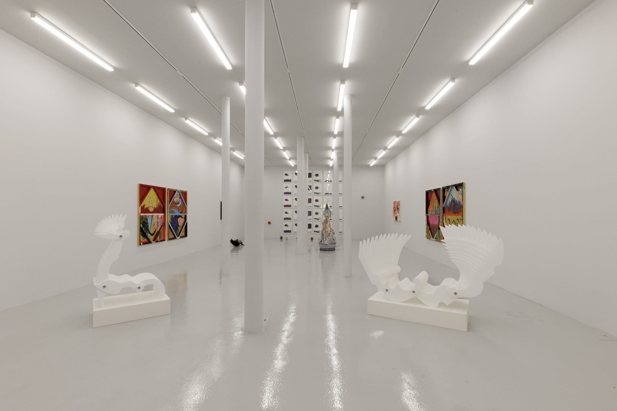 Installation View of Prospect 3 a group presentation, in Parallel Circuit.