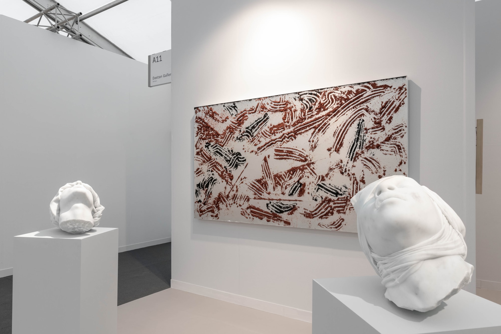 Installation View of Dastan's Booth at Frieze London, 2023