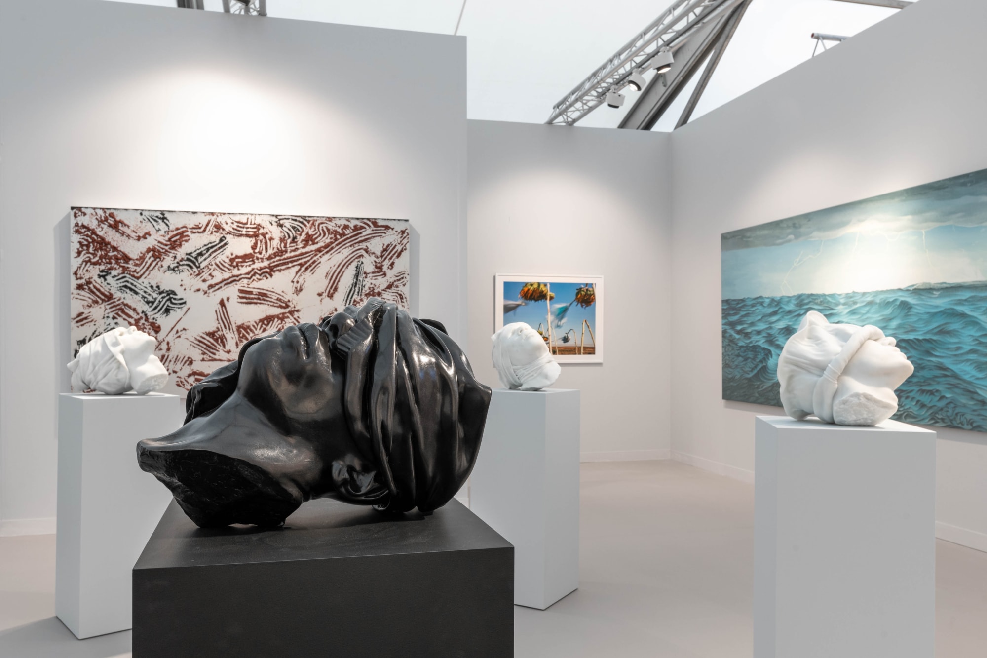 Installation View of Dastan's Booth at Frieze London, 2023