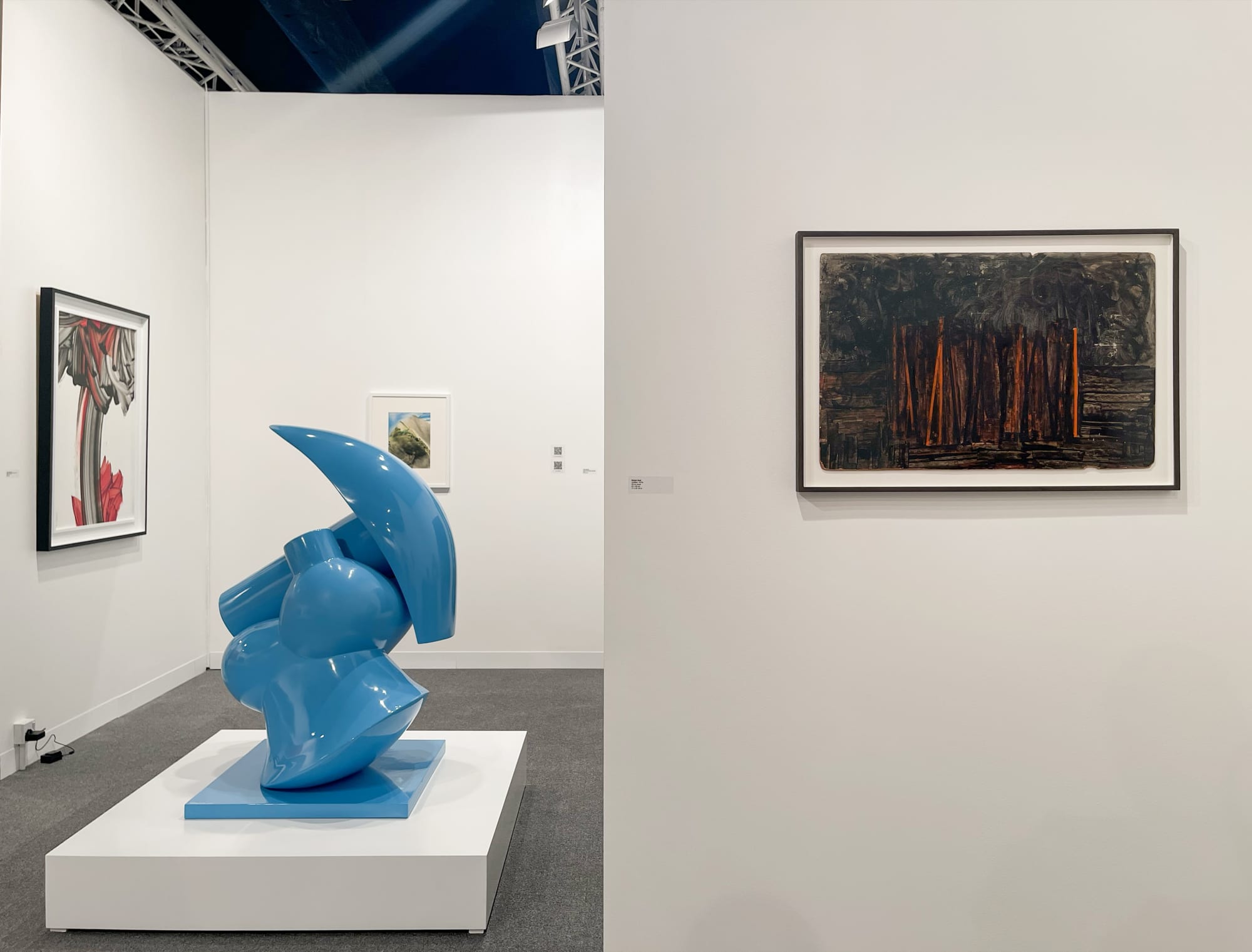 Installation view of group presentation at Abu Dabi Art.