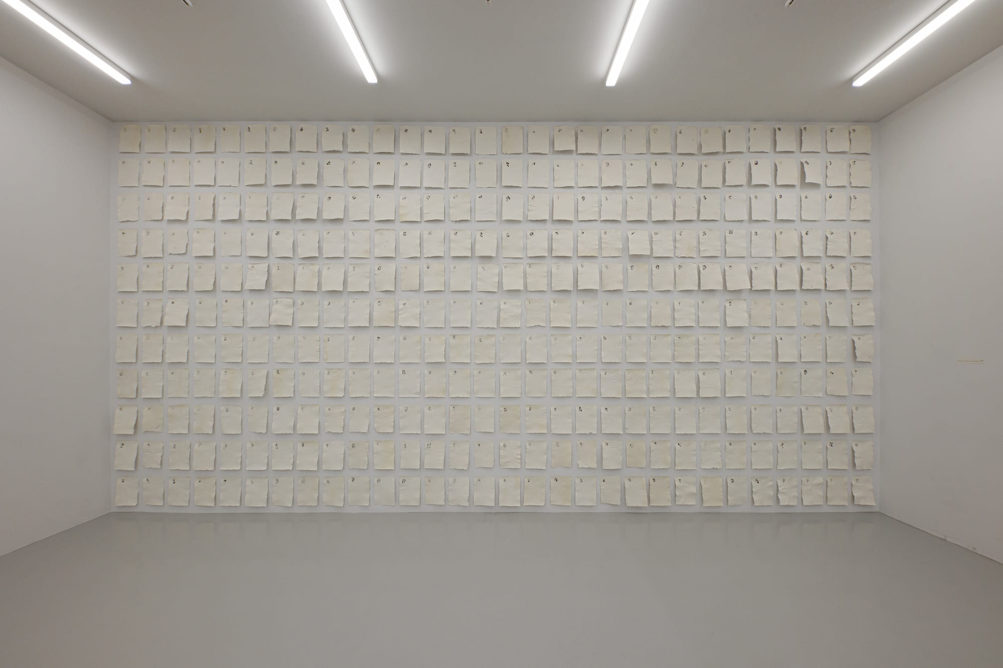 Installation View of O! Nassaji, The Hope of an Exhausted City , solo exhibition of works by Mohammad Kalantari at Parallel Circuit, 2023.