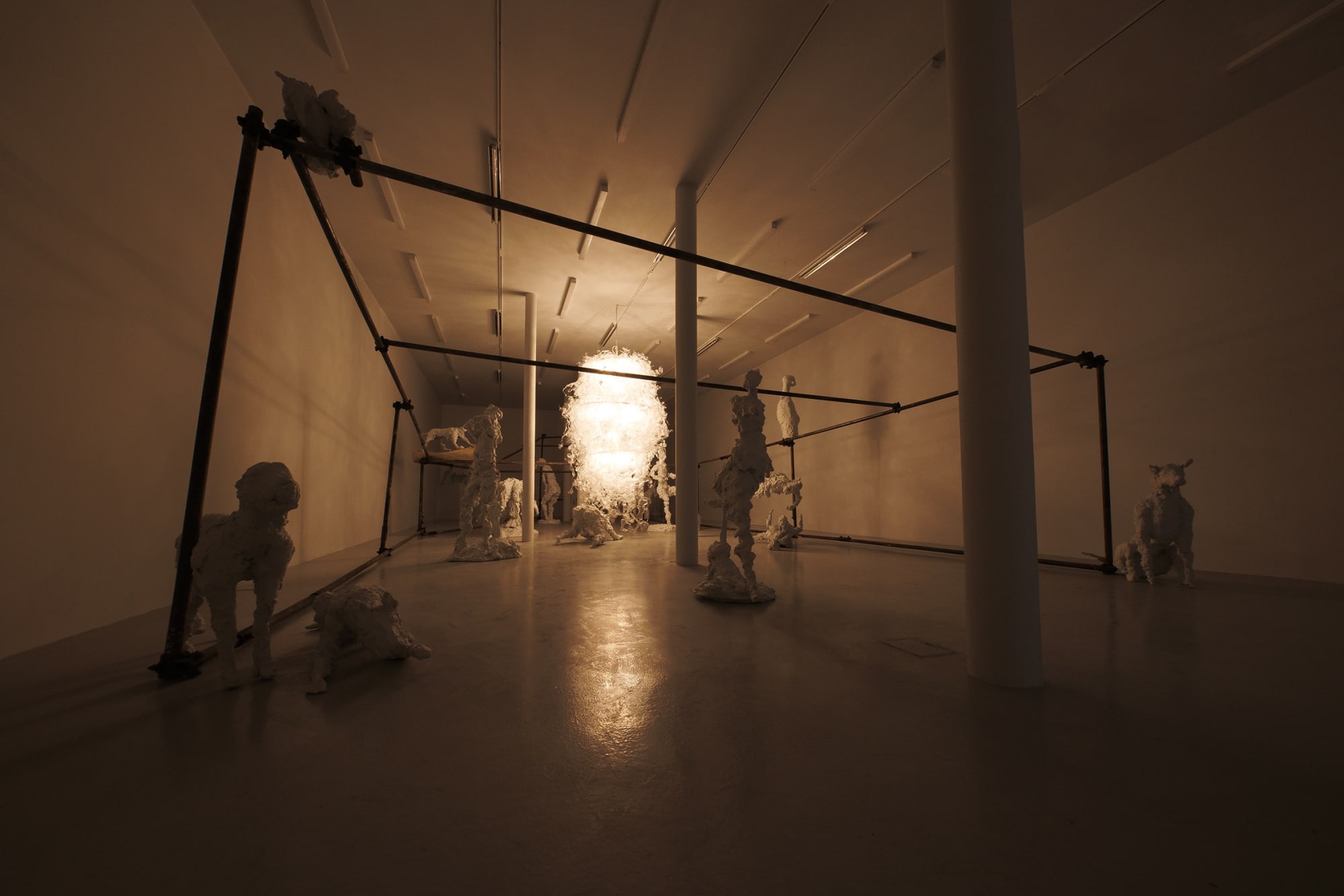 Installation View of Crescendo by Bita Fayyazi in collaboration with "In Cahoots".