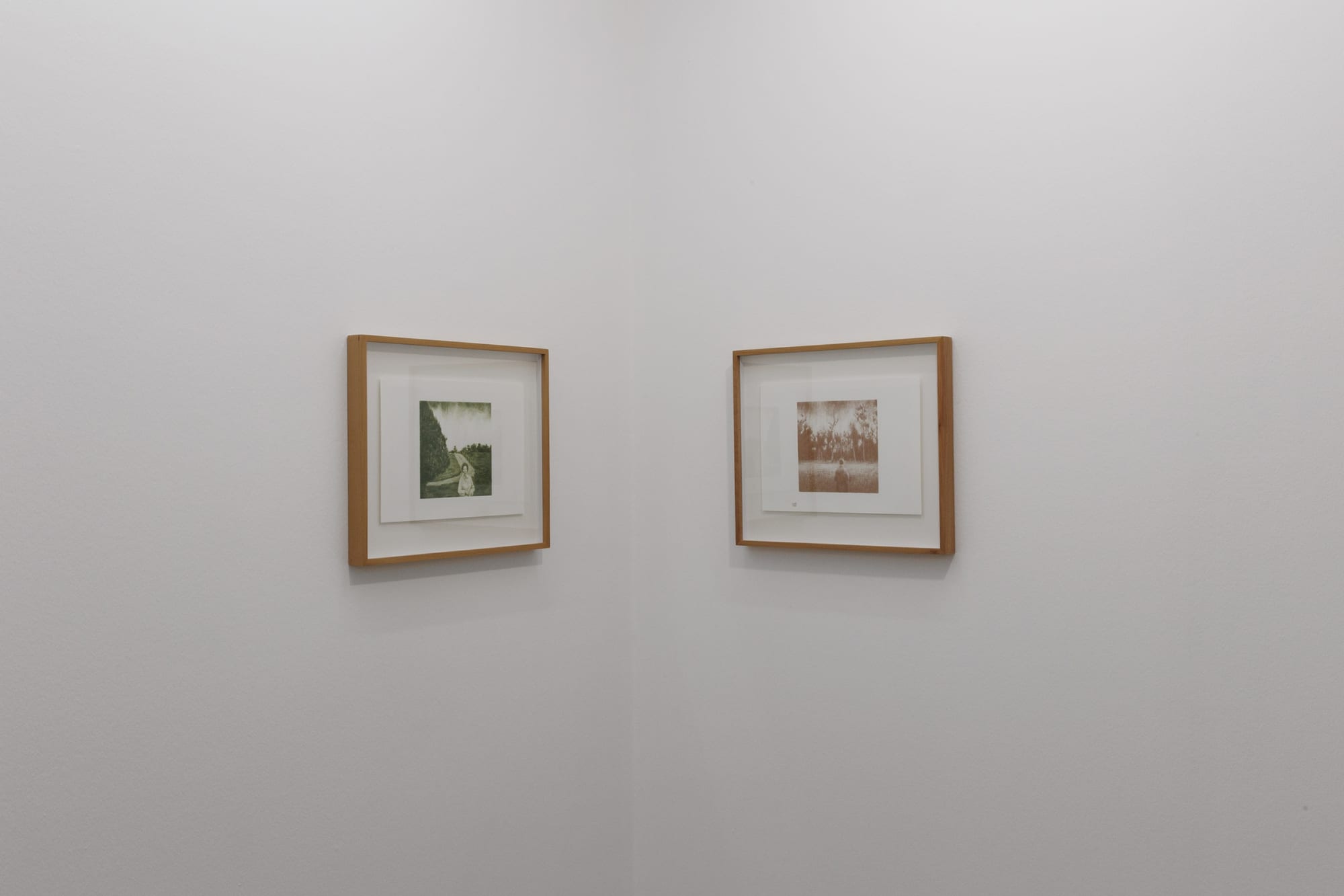 Installation View of Clouds Solo Exhibition of Works by Elahe Farzi.