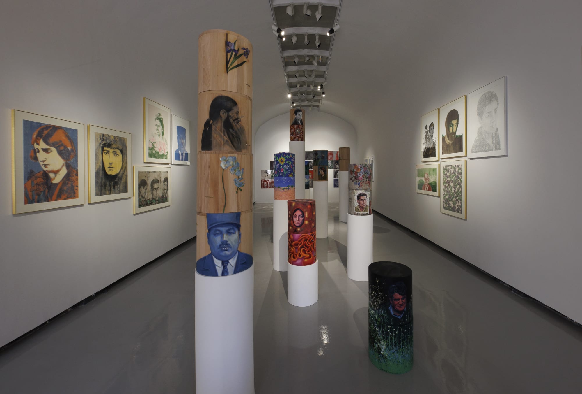 Installation View of Hero a group exhibition in collaboration with Abar Studio.
