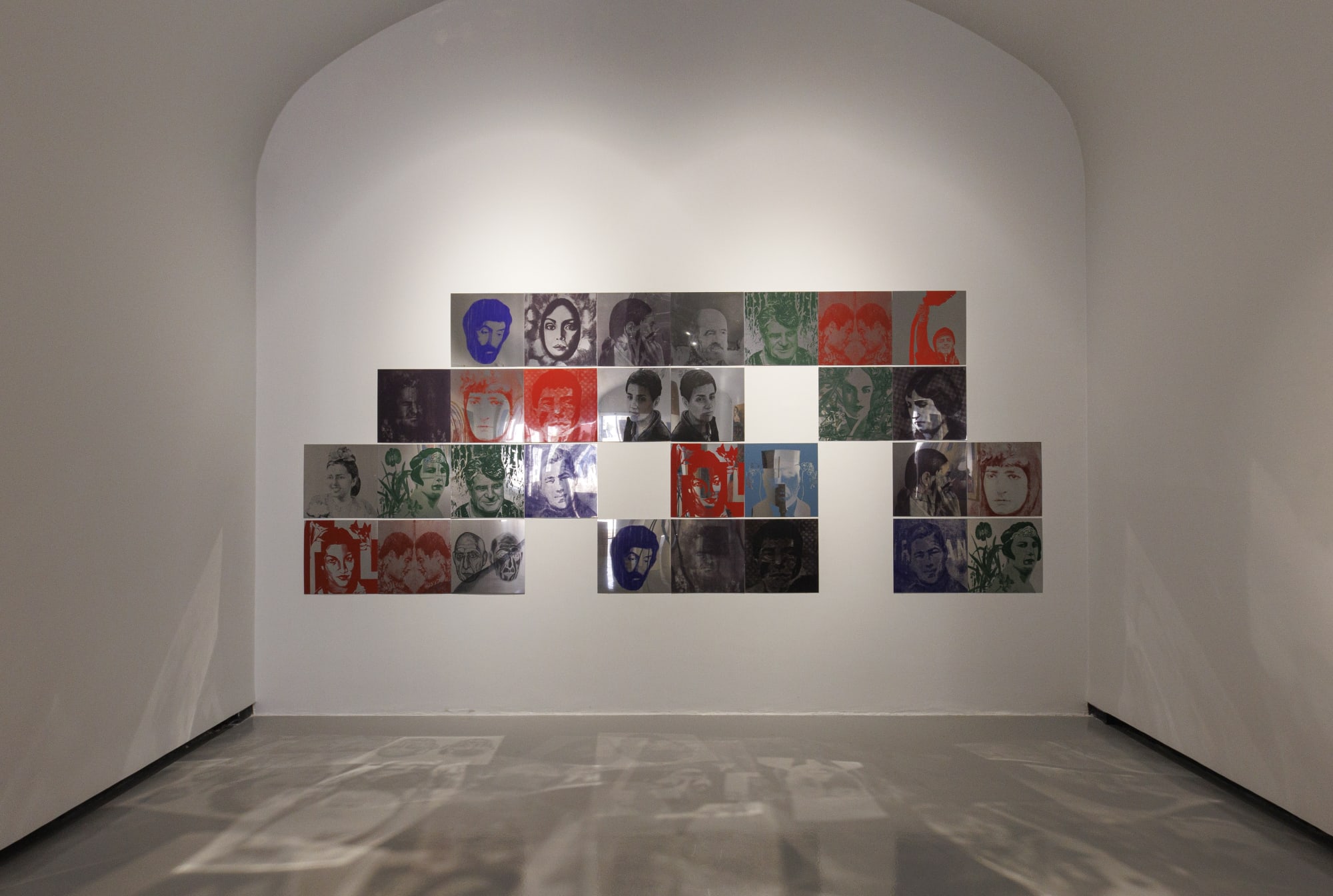 Installation View of Hero a group exhibition in collaboration with Abar Studio.