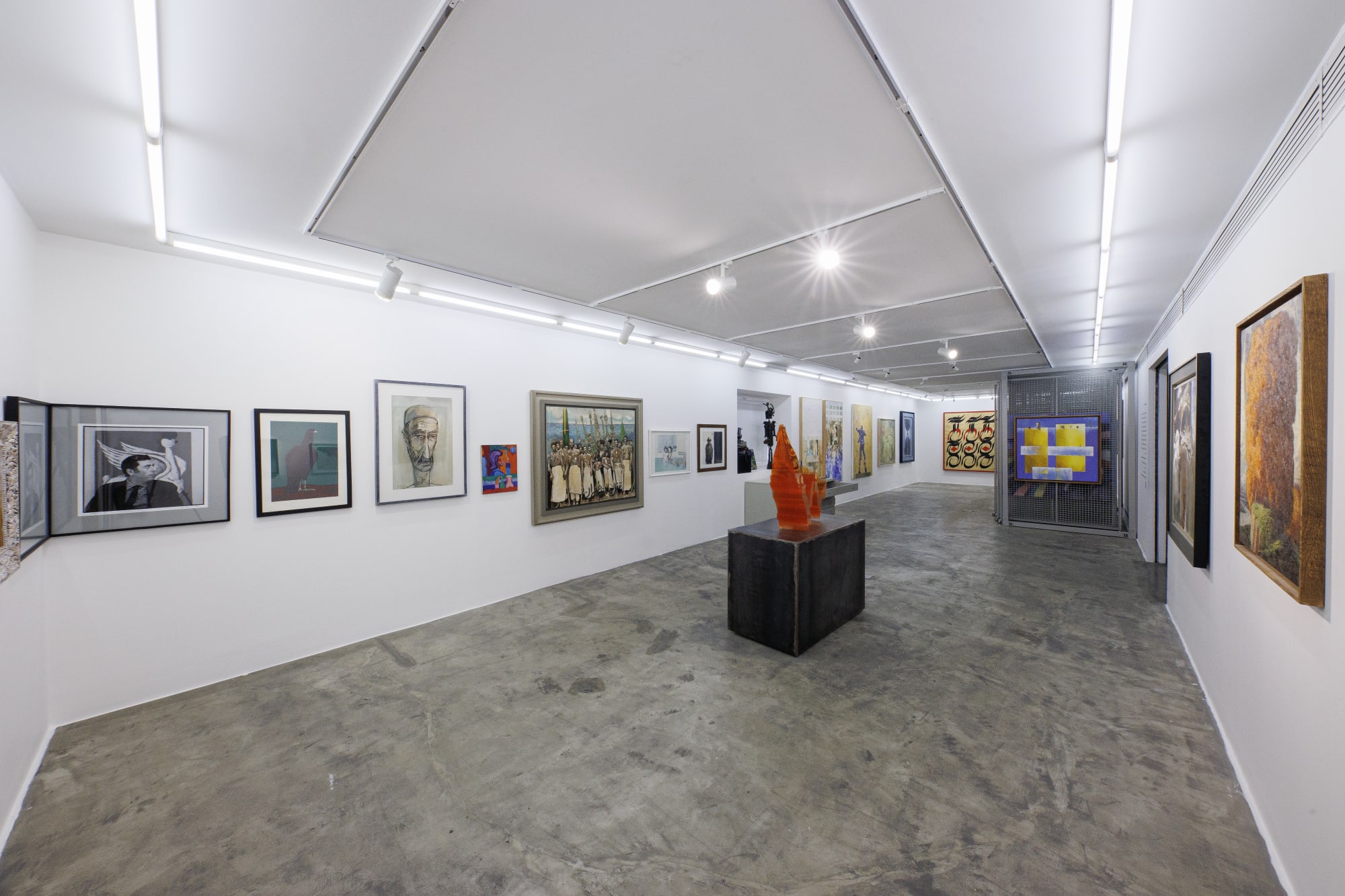 Installation view of A Collection Group exhibition by master artist's part 1.