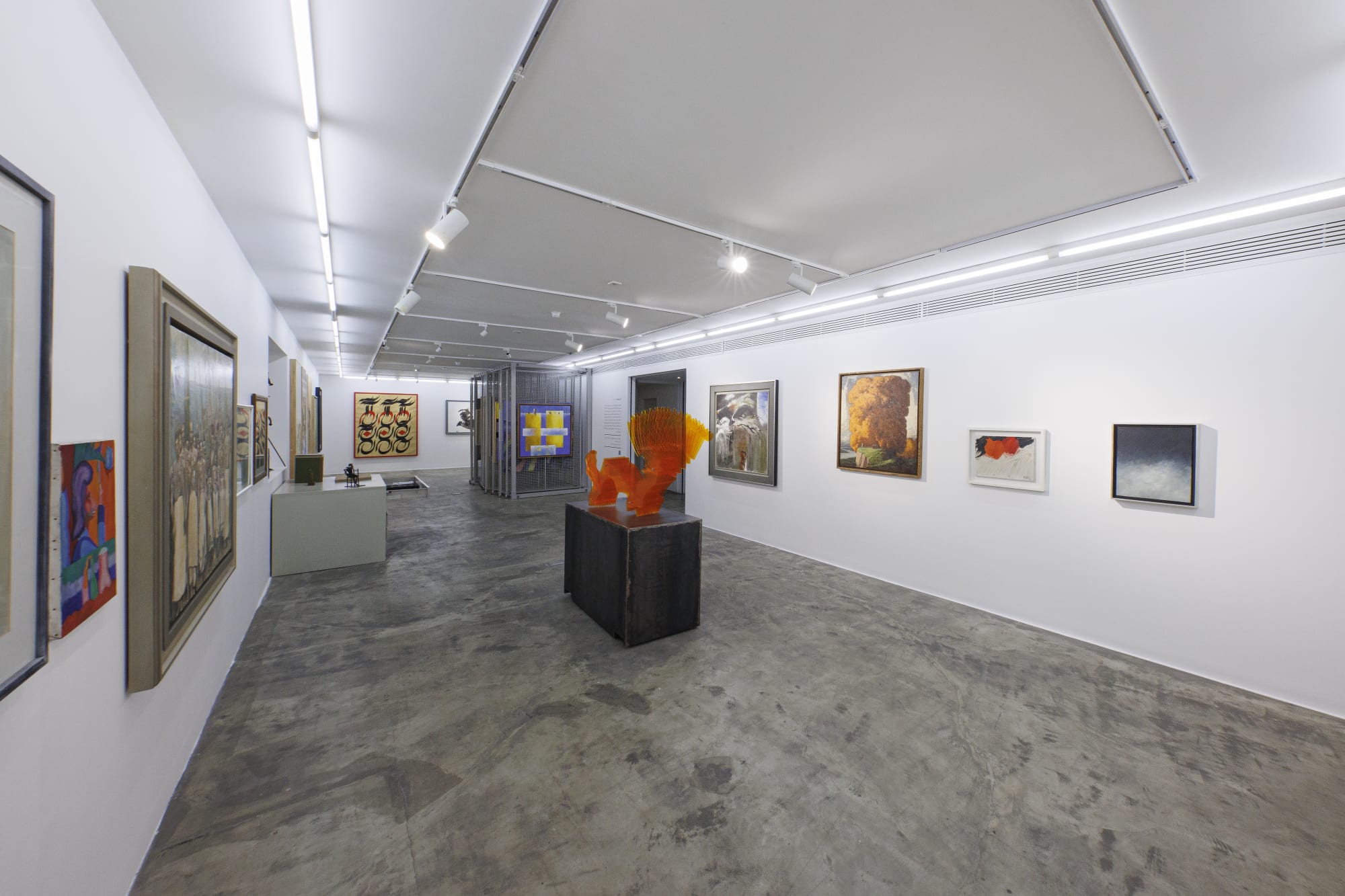 Installation view of A Collection Group exhibition by master artist's part 1.