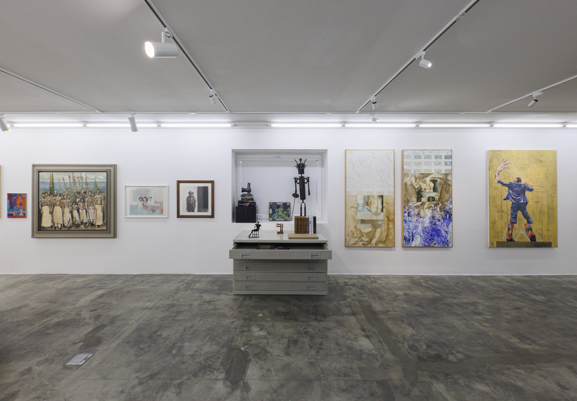 Installation view of A Collection Group exhibition by master artist's part 1.