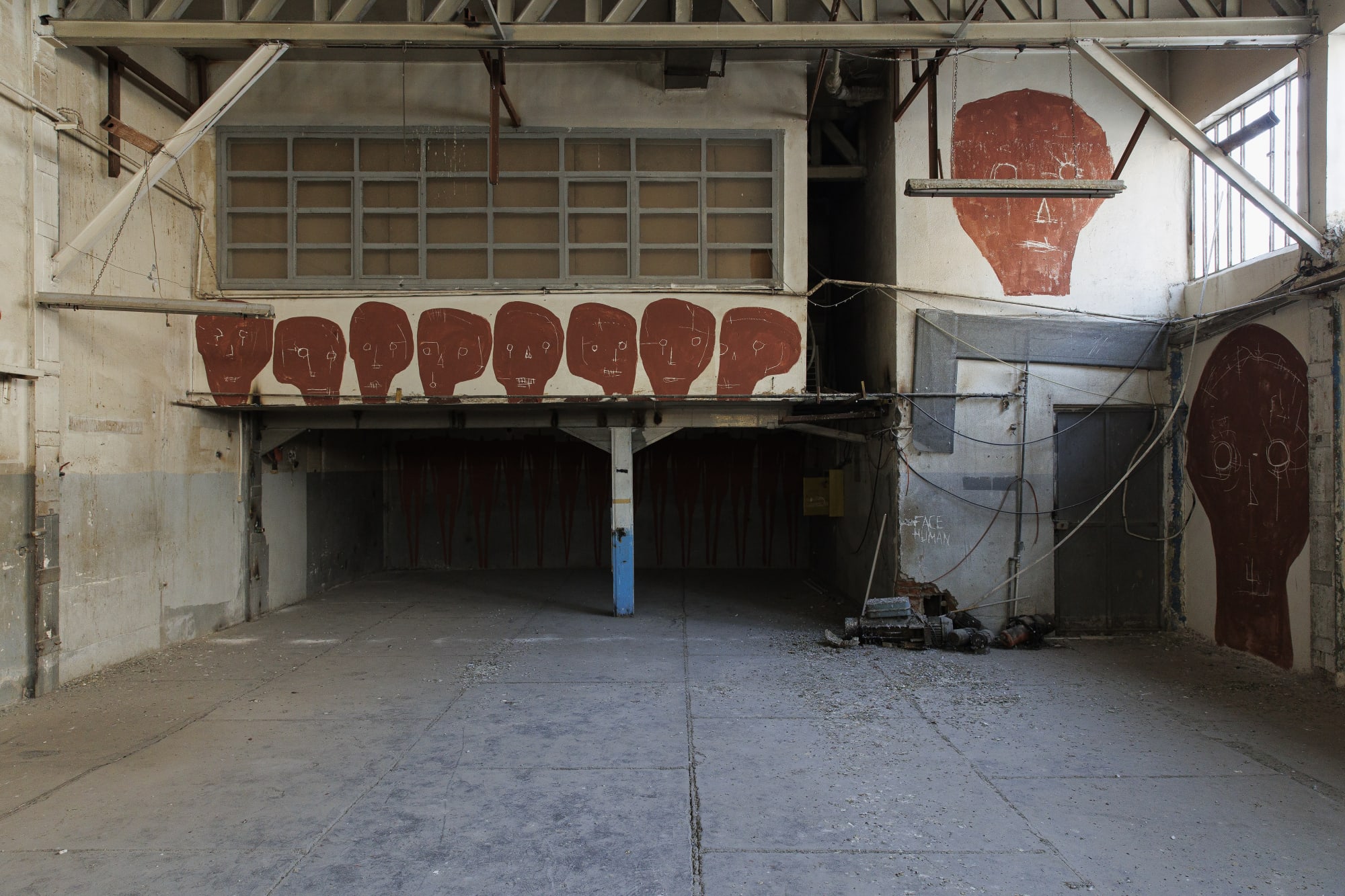 Installation View of Mirza Hamid's Shelter solo exhibition of works by Mirza Hamid.