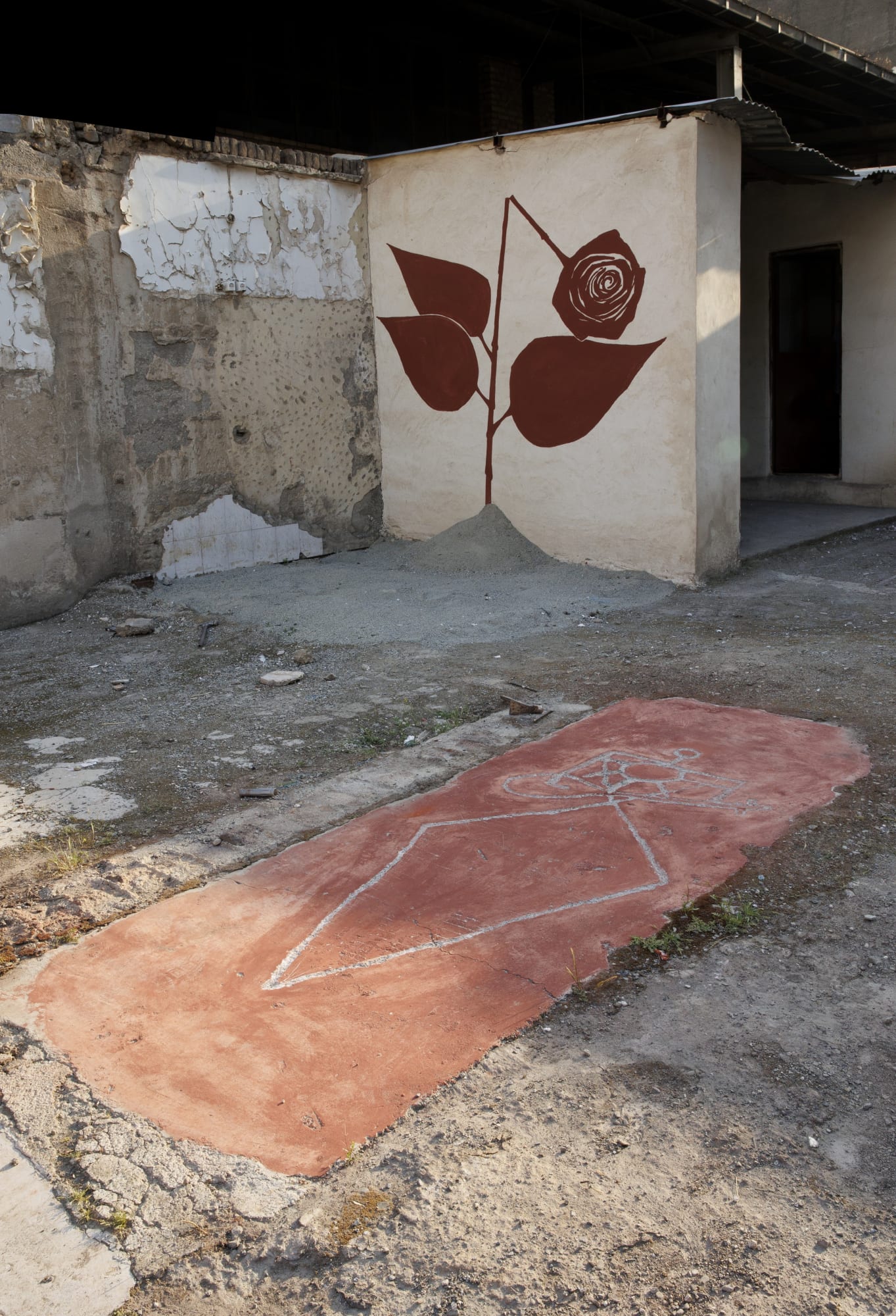 Installation View of Mirza Hamid's Shelter solo exhibition of works by Mirza Hamid.