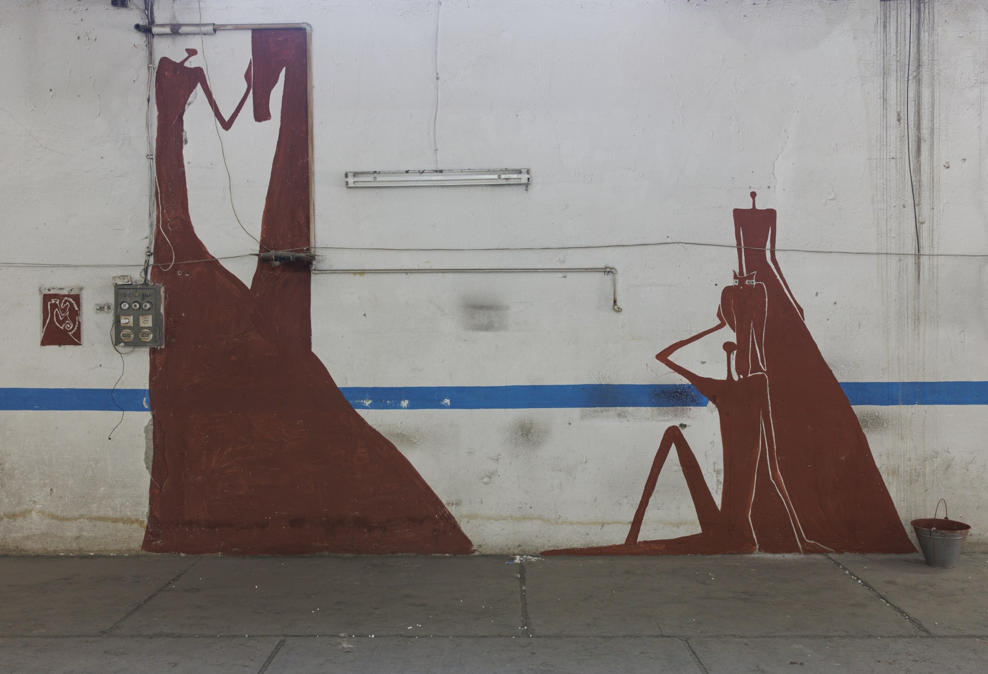 Installation View of Mirza Hamid's Shelter solo exhibition of works by Mirza Hamid.