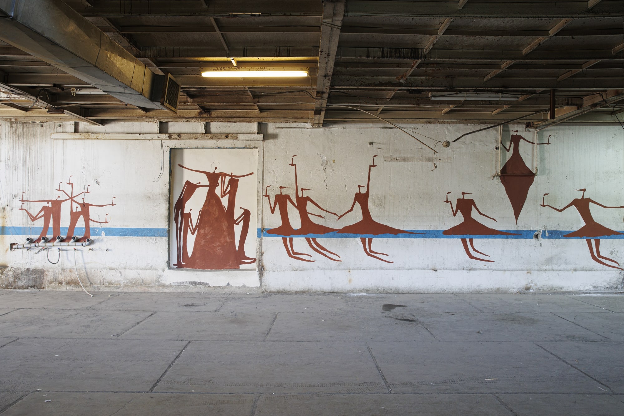 Installation View of Mirza Hamid's Shelter solo exhibition of works by Mirza Hamid.