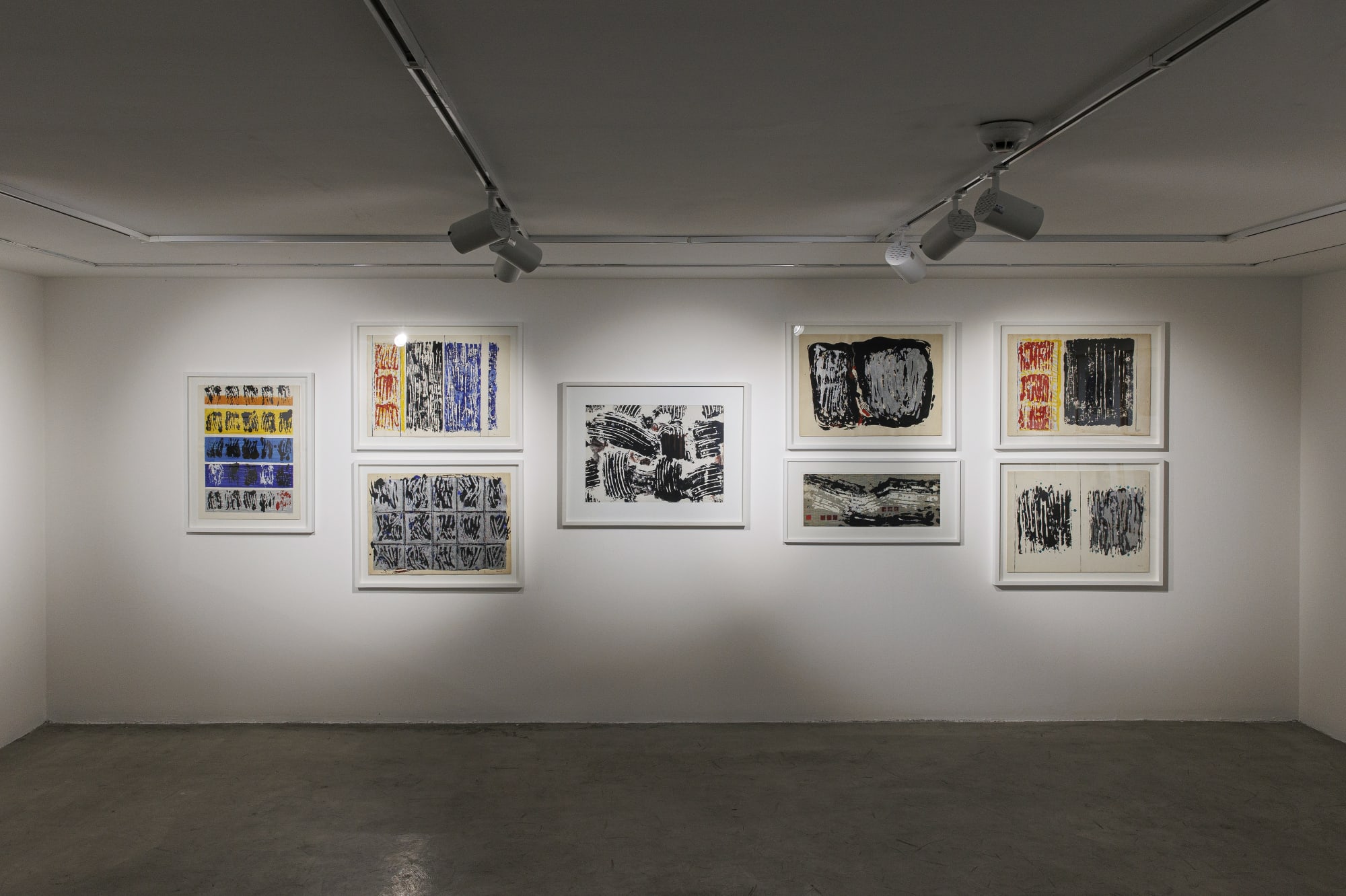 Installation View of Mohsen Vaziri Moghaddam > 100 Years at Dastan's Basement.