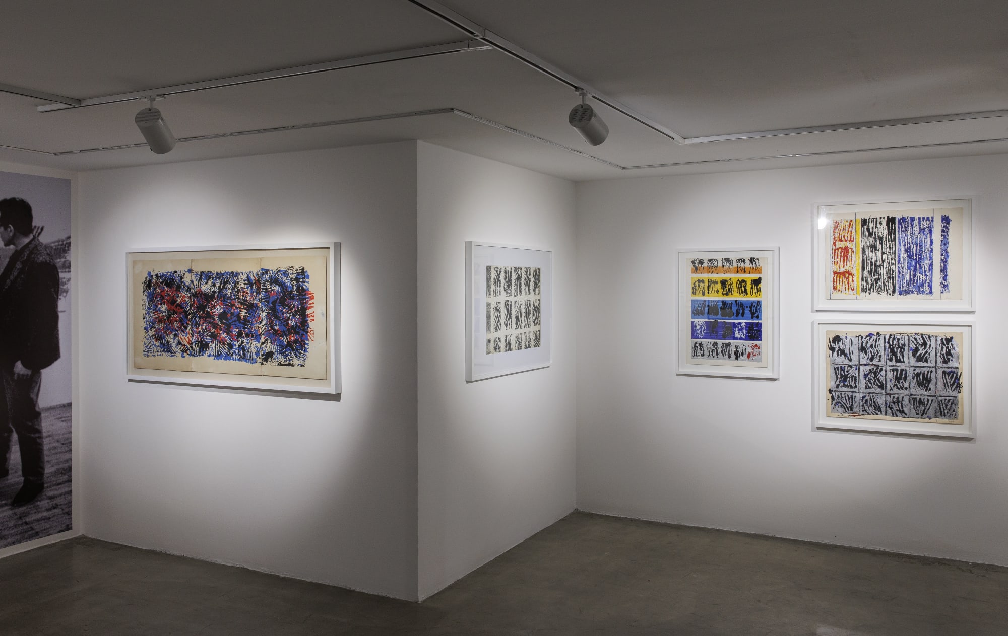 Installation View of Mohsen Vaziri Moghaddam > 100 Years at Dastan's Basement.