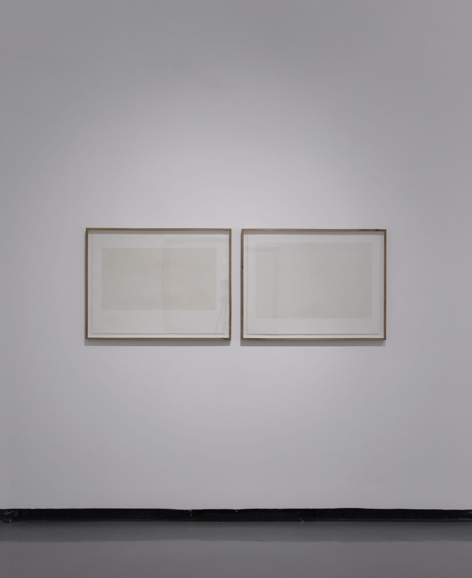 Installation view of "Trace" a group show of works by Reza Lavassani , Vahid Hakim , Ghazaleh Hedayat , Razieh Sedighian , and Nasser Javaherpour.