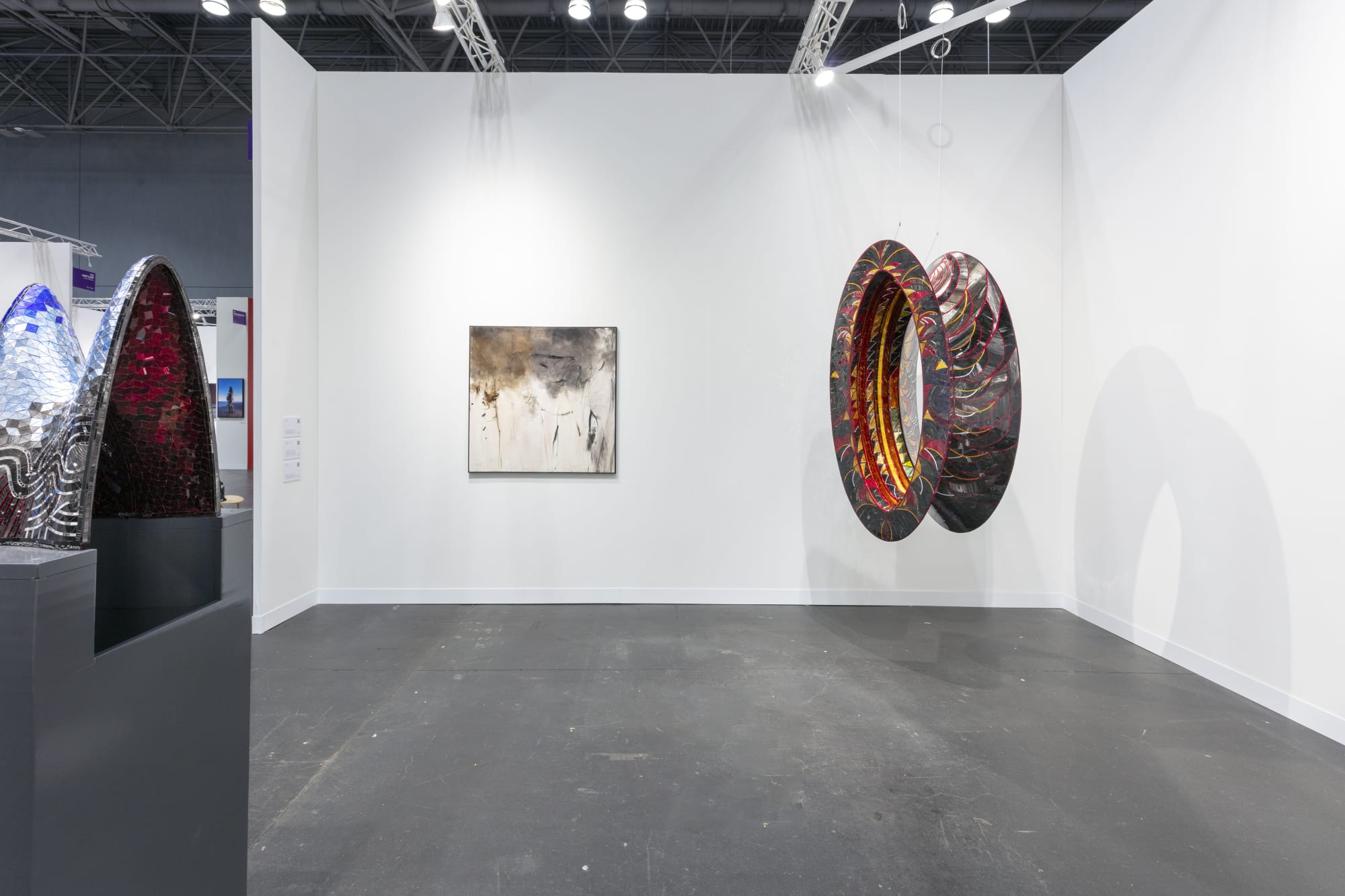 Installation View of Dastan's Booth at the Armory show 2024.