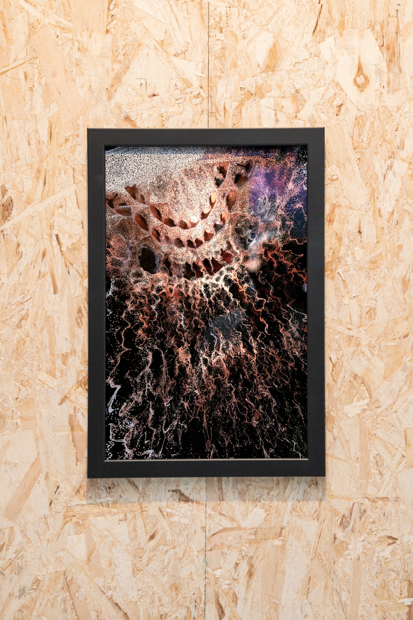 Installation view of Liminal a solo presentation of works by Ali Phi.