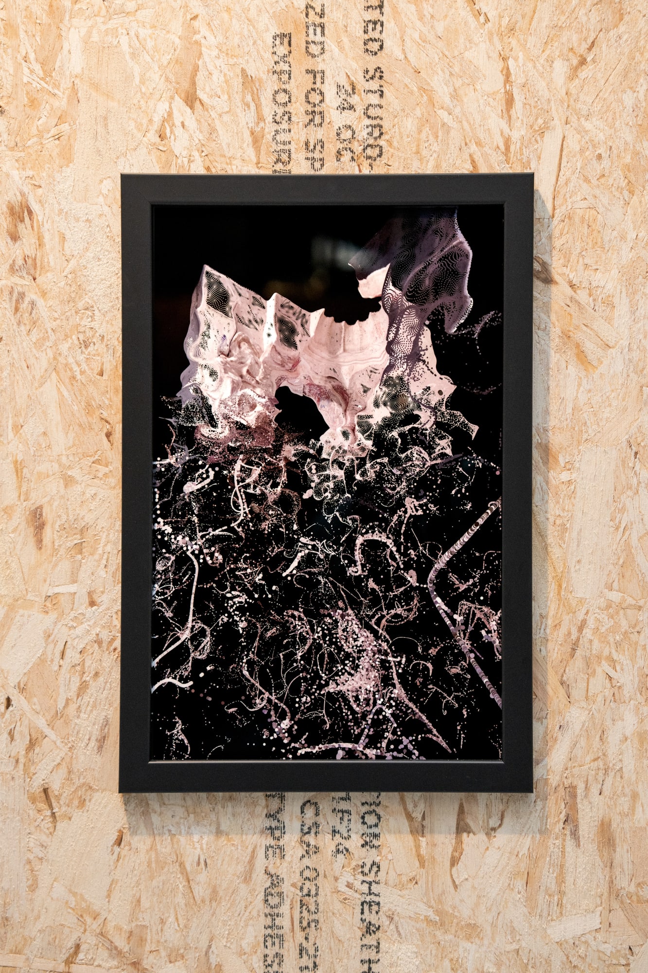 Installation view of Liminal a solo presentation of works by Ali Phi.