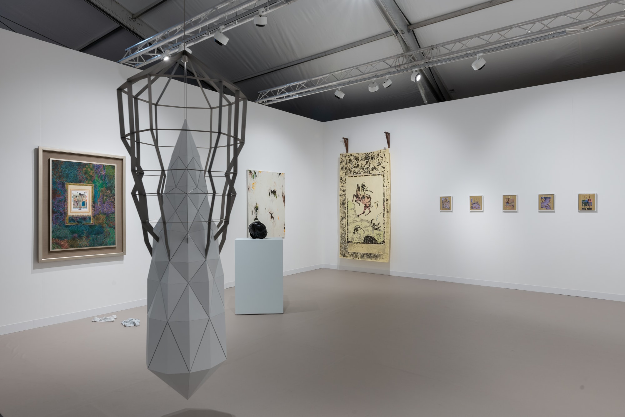 Installation View of Dastan's Booth at Frieze London 2024.