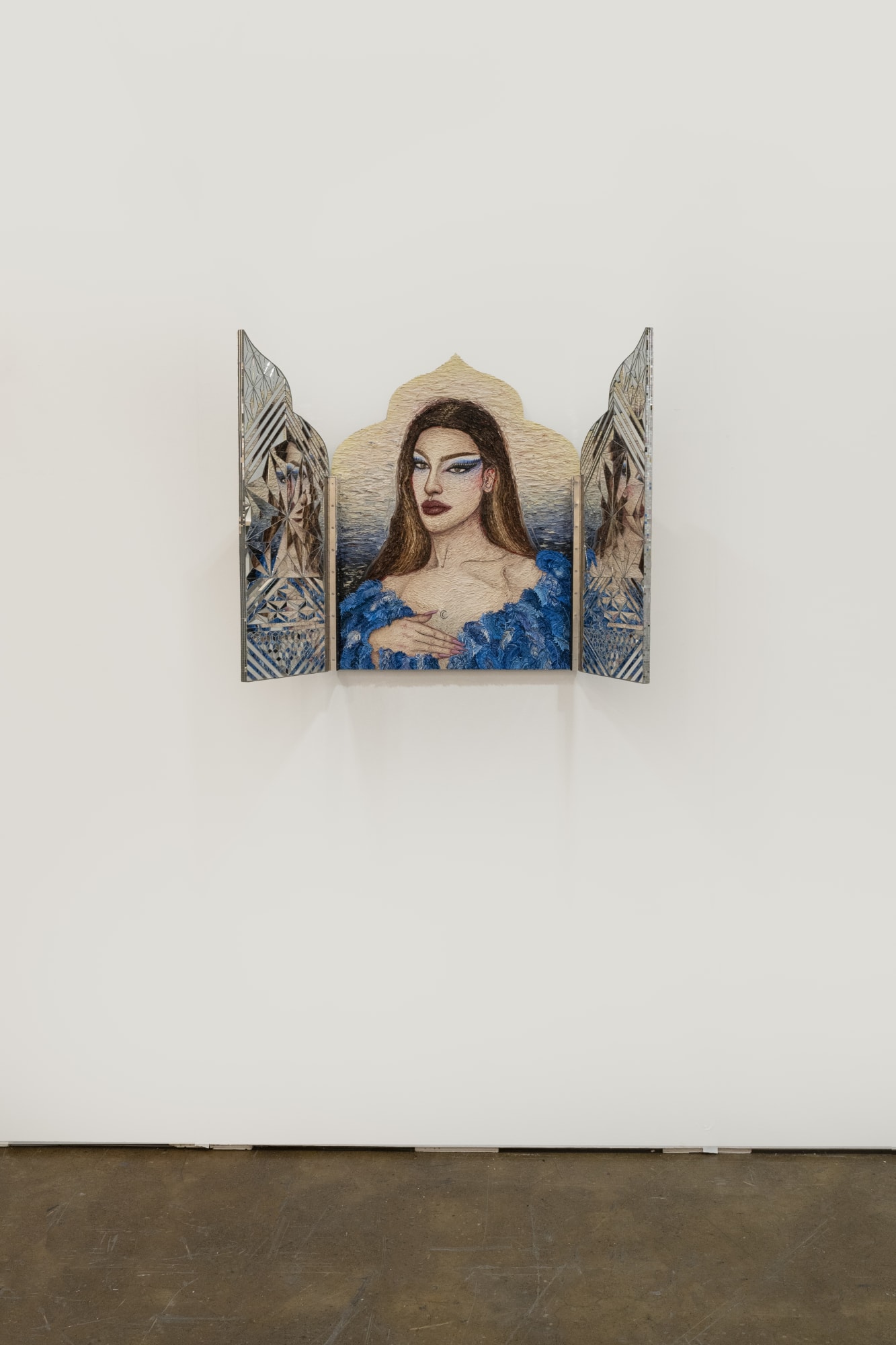 Installation View of Zaal's Booth At Art Toronto 2024.