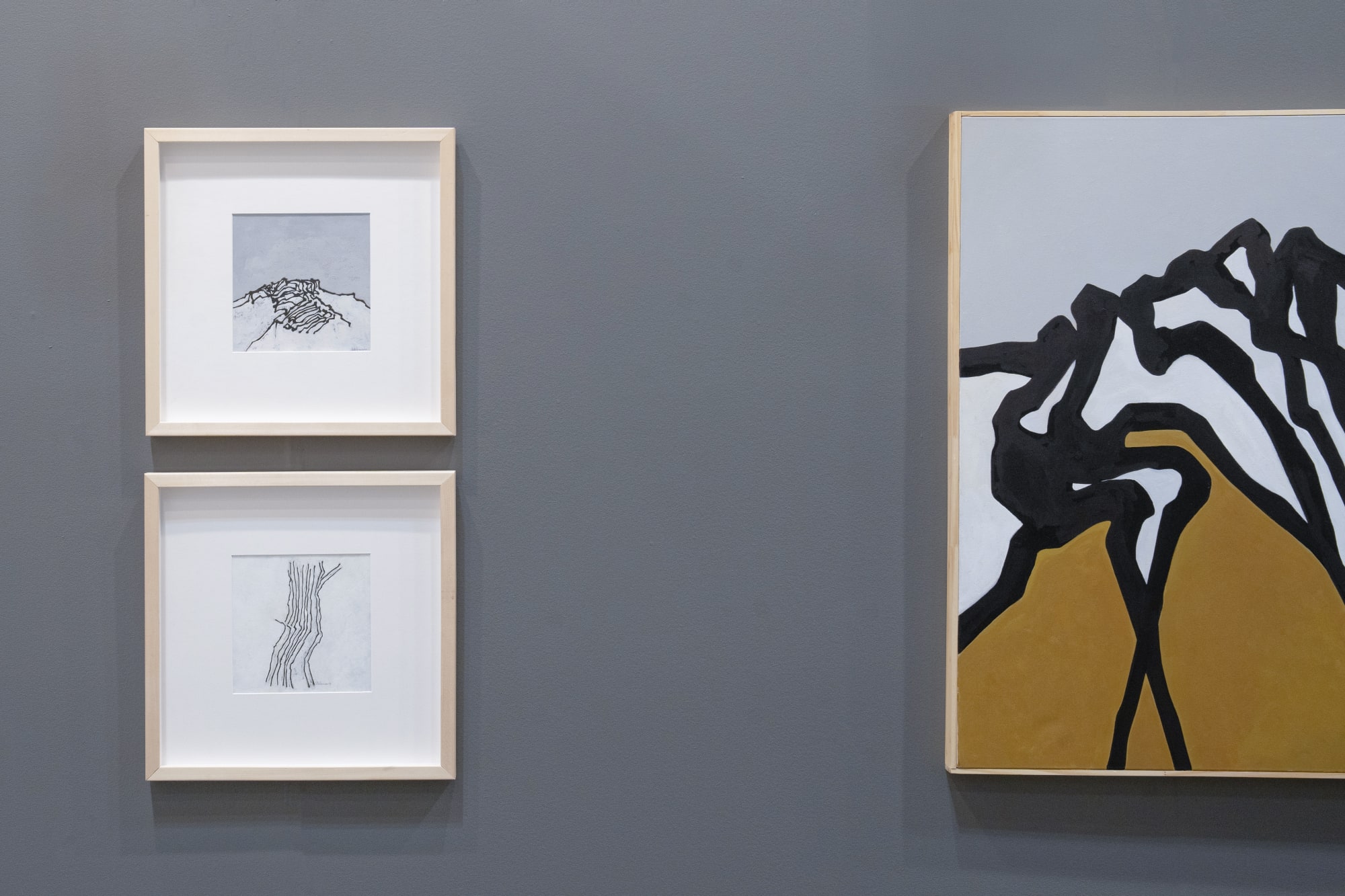 Installation View of Zaal's Booth At Art Toronto 2024.