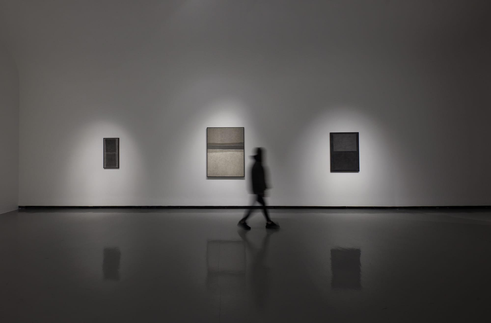 Installation view of Contemplations, Ida Aslanian's solo exhibition at +2 [Deh-Vanak].