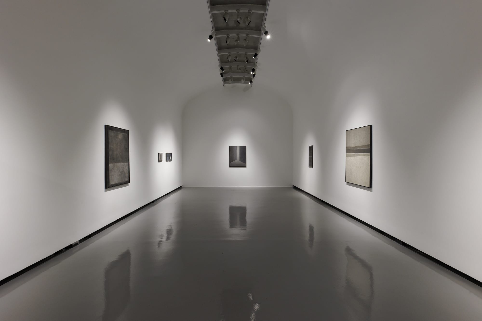 Installation view of Contemplations, Ida Aslanian's solo exhibition at +2 [Deh-Vanak].