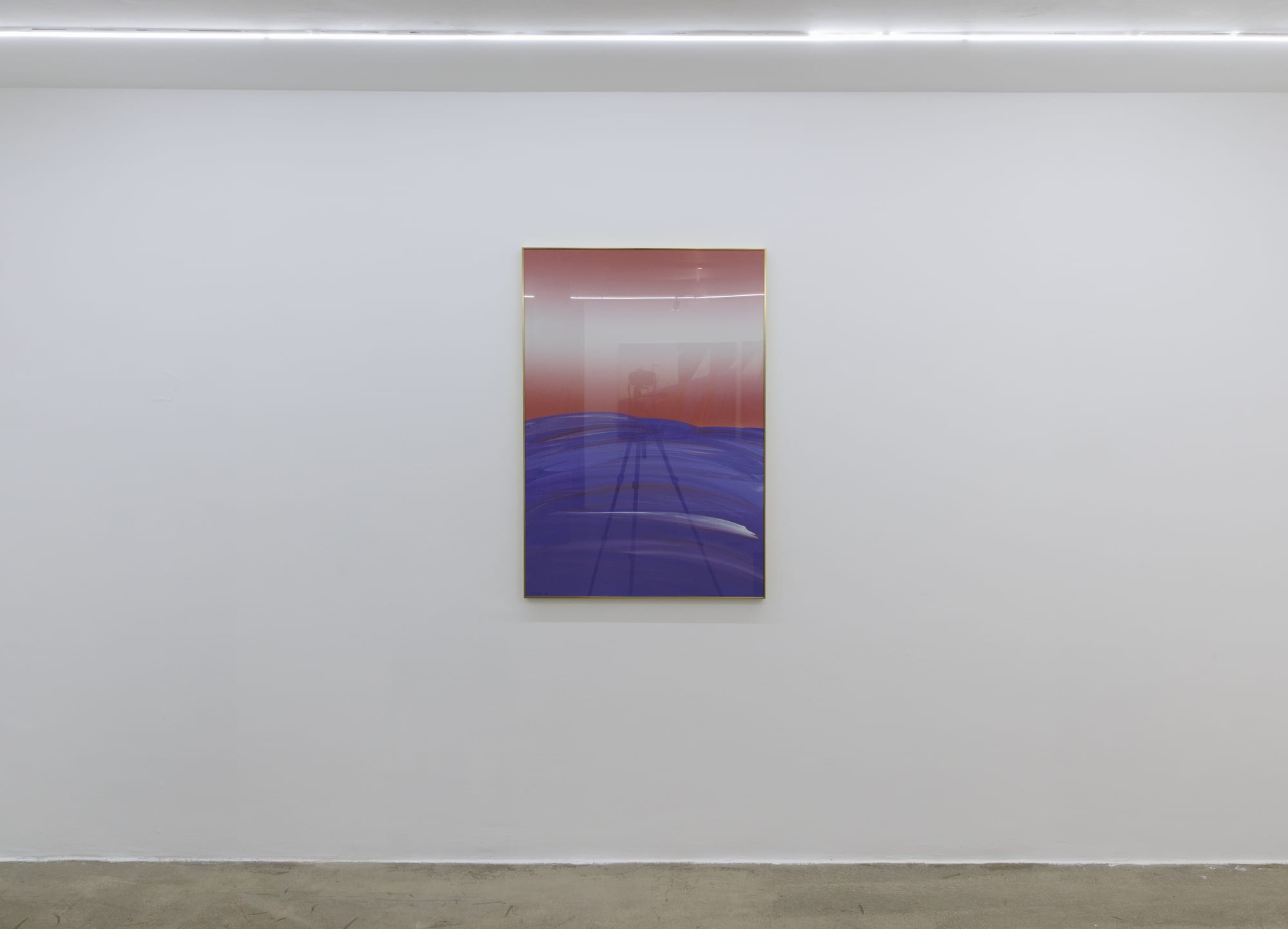 Installation view of Livelier a solo exhibition of works by Farbod Elkaei.