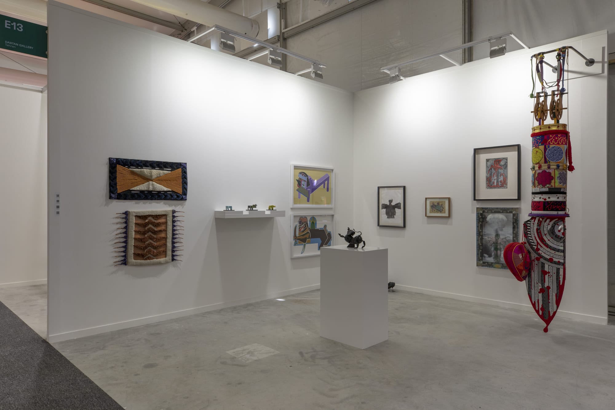 Installation View of Dastan's Booth at Editions 2024.
