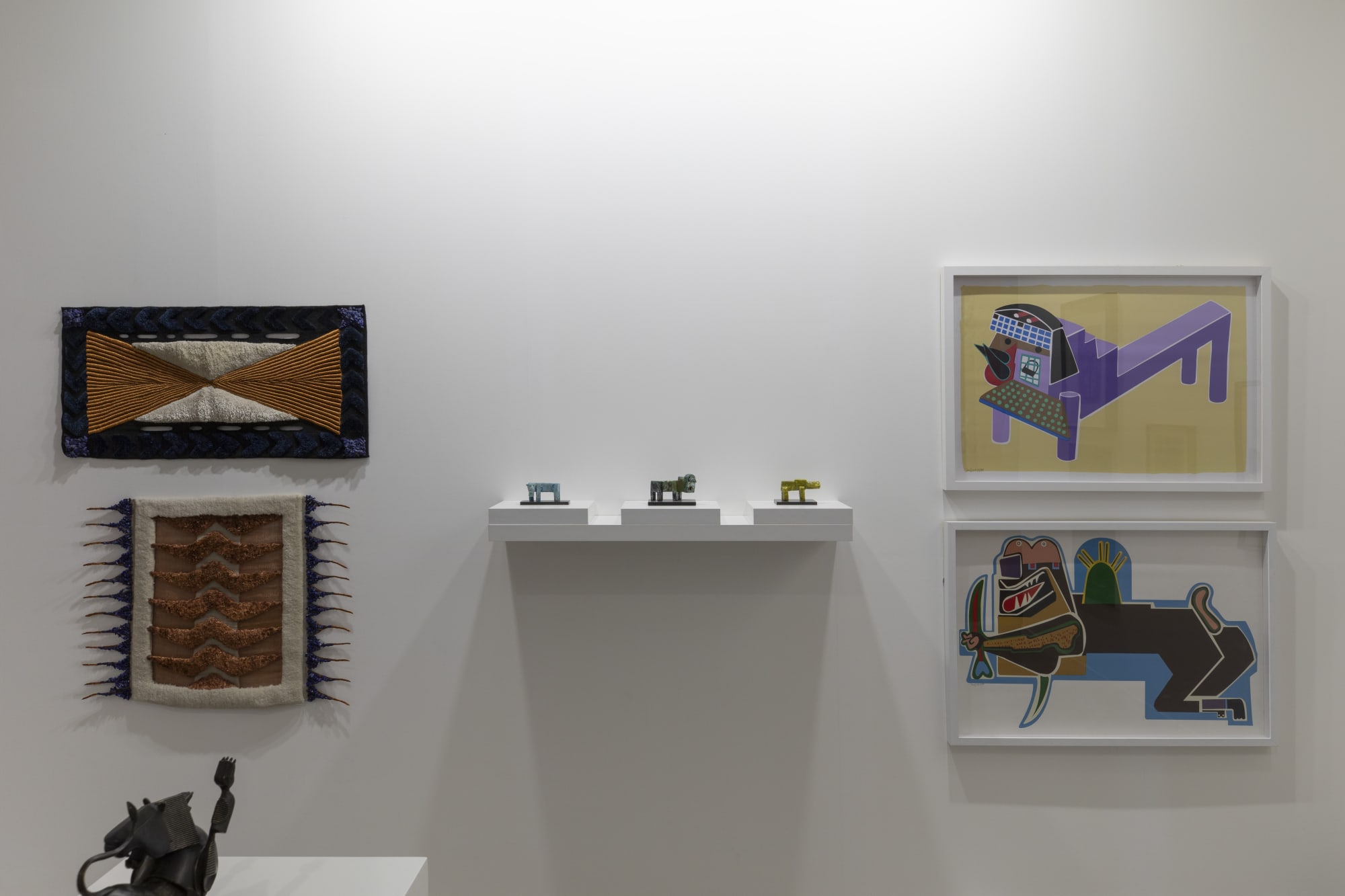 Installation View of Dastan's Booth at Editions 2024.
