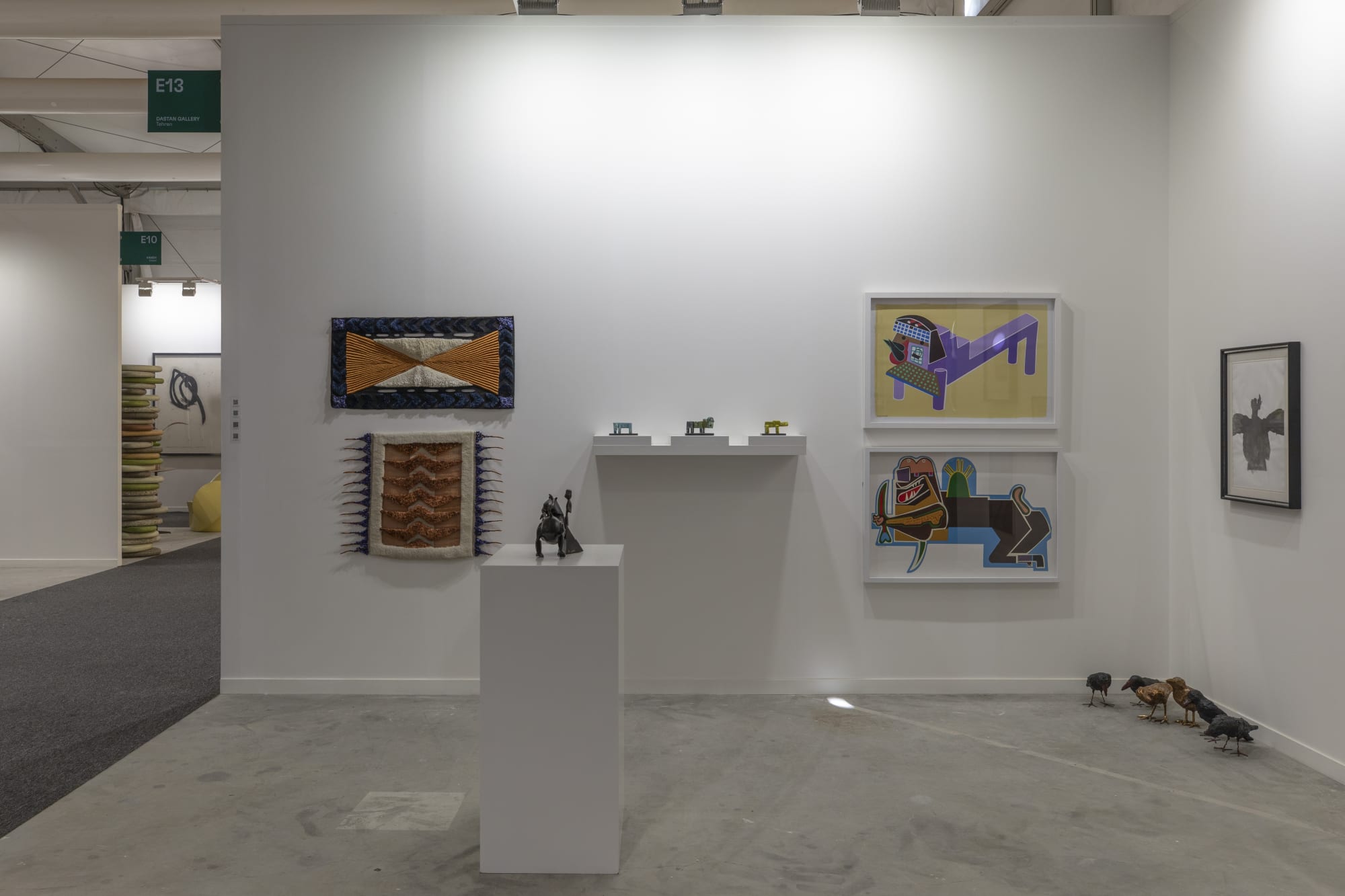 Installation View of Dastan's Booth at Editions 2024.