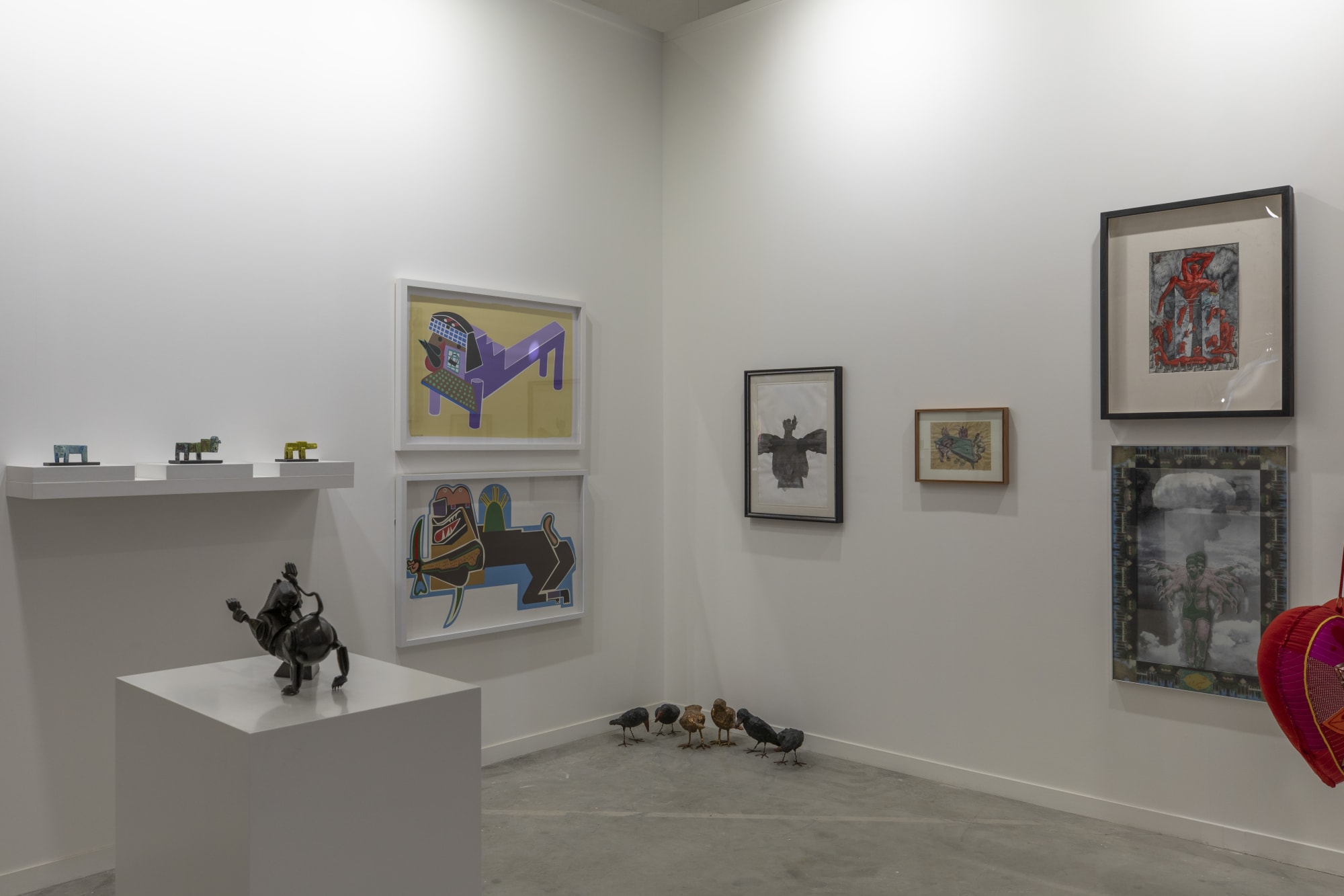 Installation View of Dastan's Booth at Editions 2024.