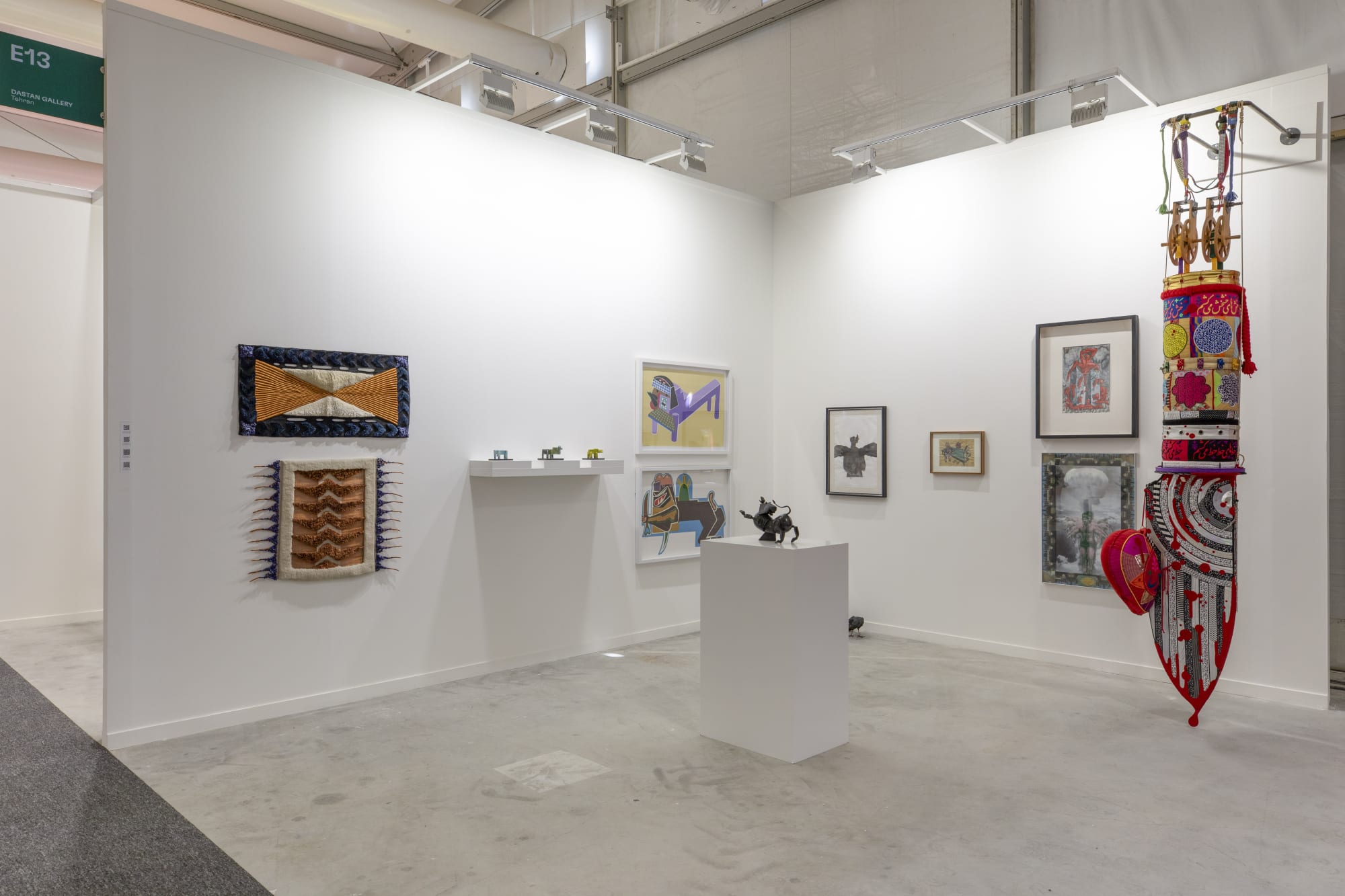 Installation View of Dastan's Booth at Editions 2024.