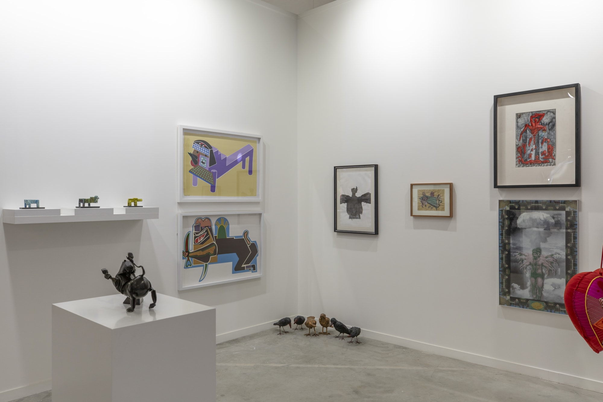 Installation View of Dastan's Booth at Editions 2024.