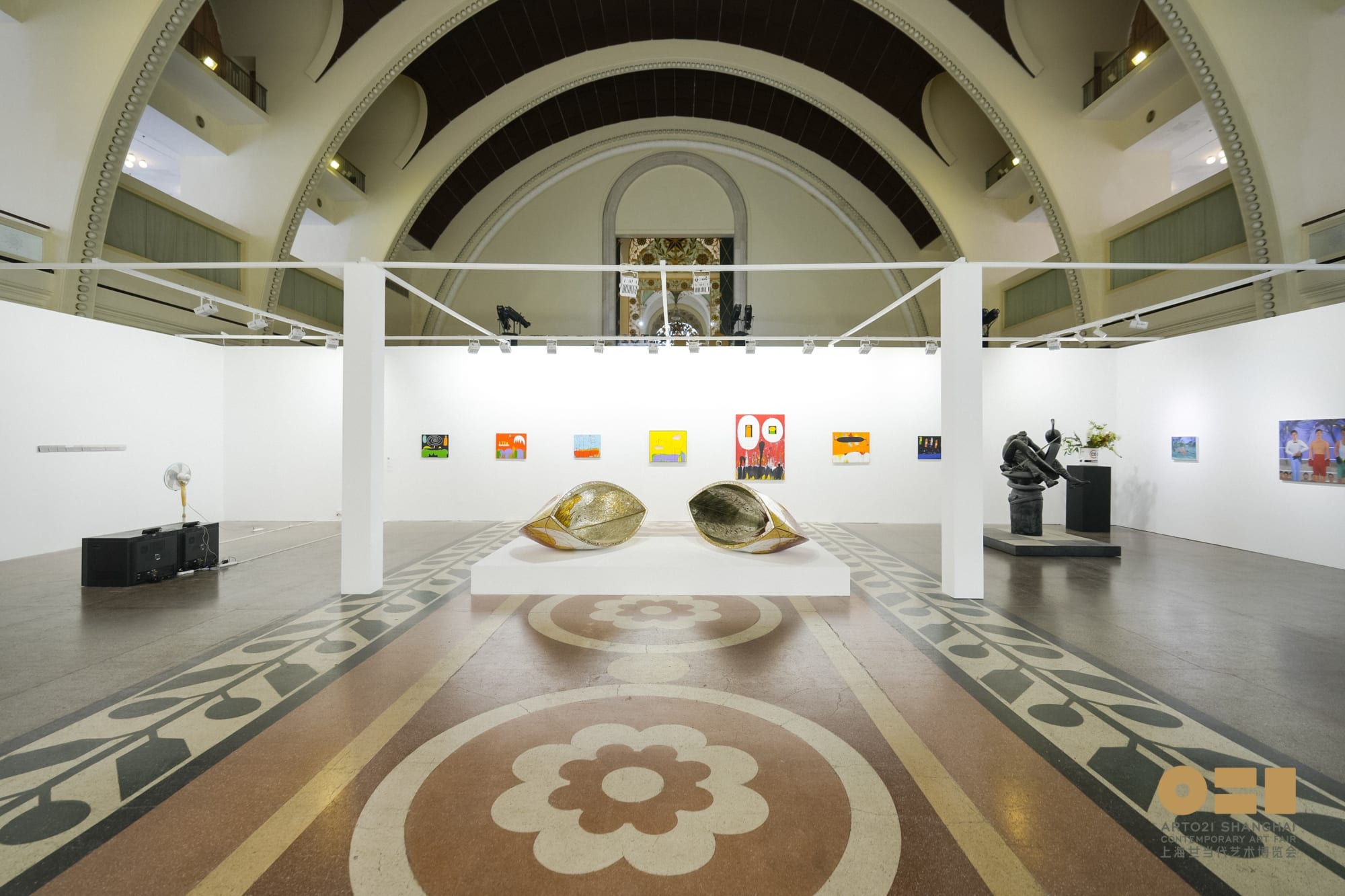 Installation view of Fruit of Elysian 7 a solo exhibition of works by Pooya Aryanpour at Art 021shanghai.