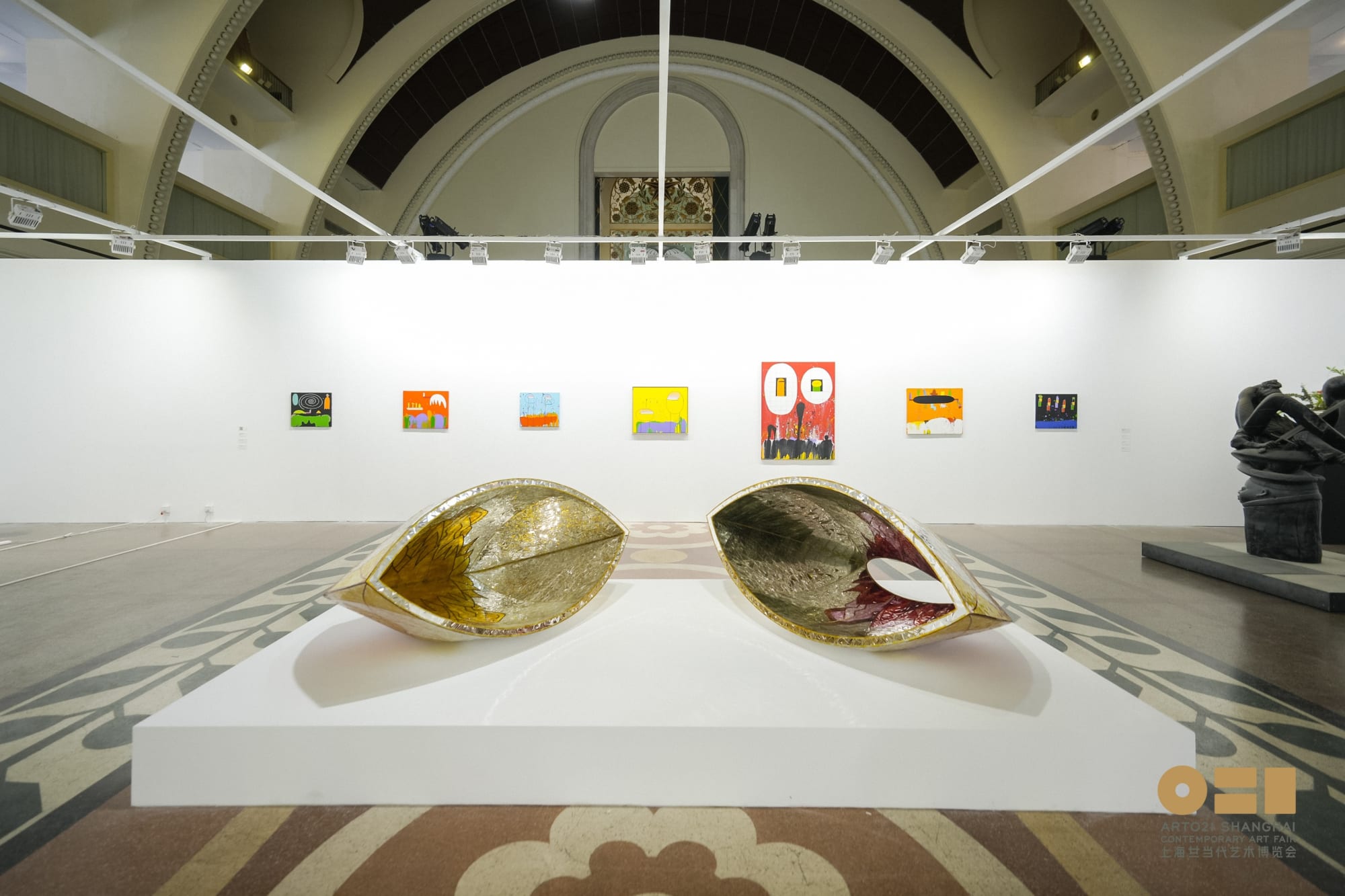 Installation view of Fruit of Elysian 7 a solo exhibition of works by Pooya Aryanpour at Art 021shanghai.