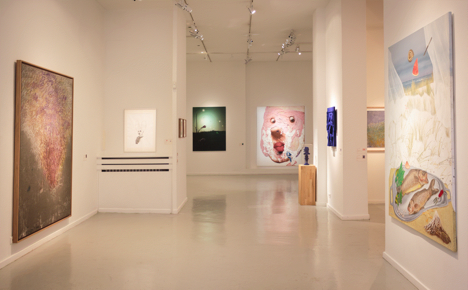 Installation View of Zaal Art Gallery x Simine Paris a group presentation of works.