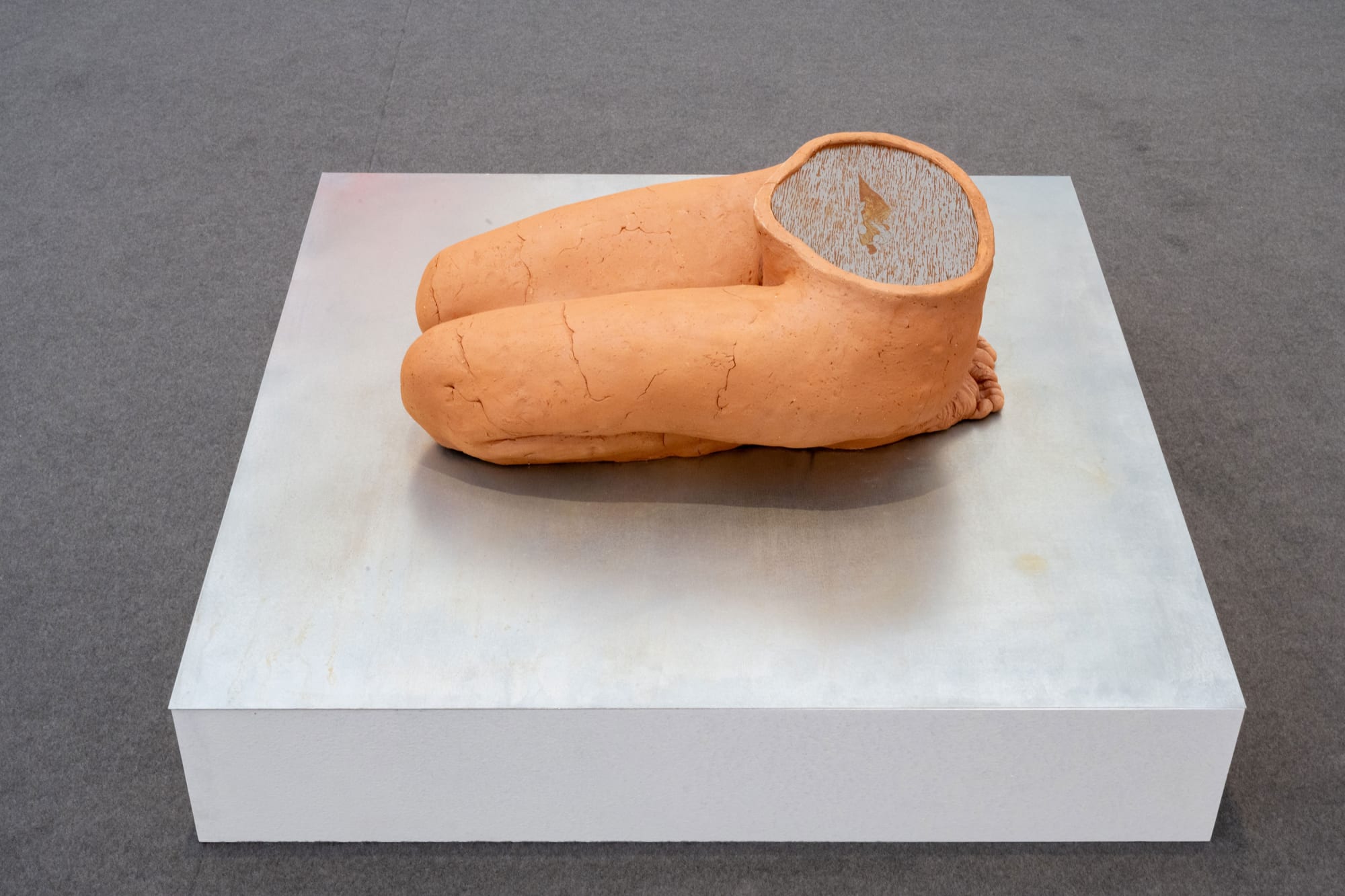 Installation view of a group presentation of works by Farhad Moshiri, Farideh Lashai, Parvaneh Etemadi, Andisheh Avini, Reza Aramesh, Hoda Kashiha and Roksana Pirouzmand at Frieze Los Angeles 2025.