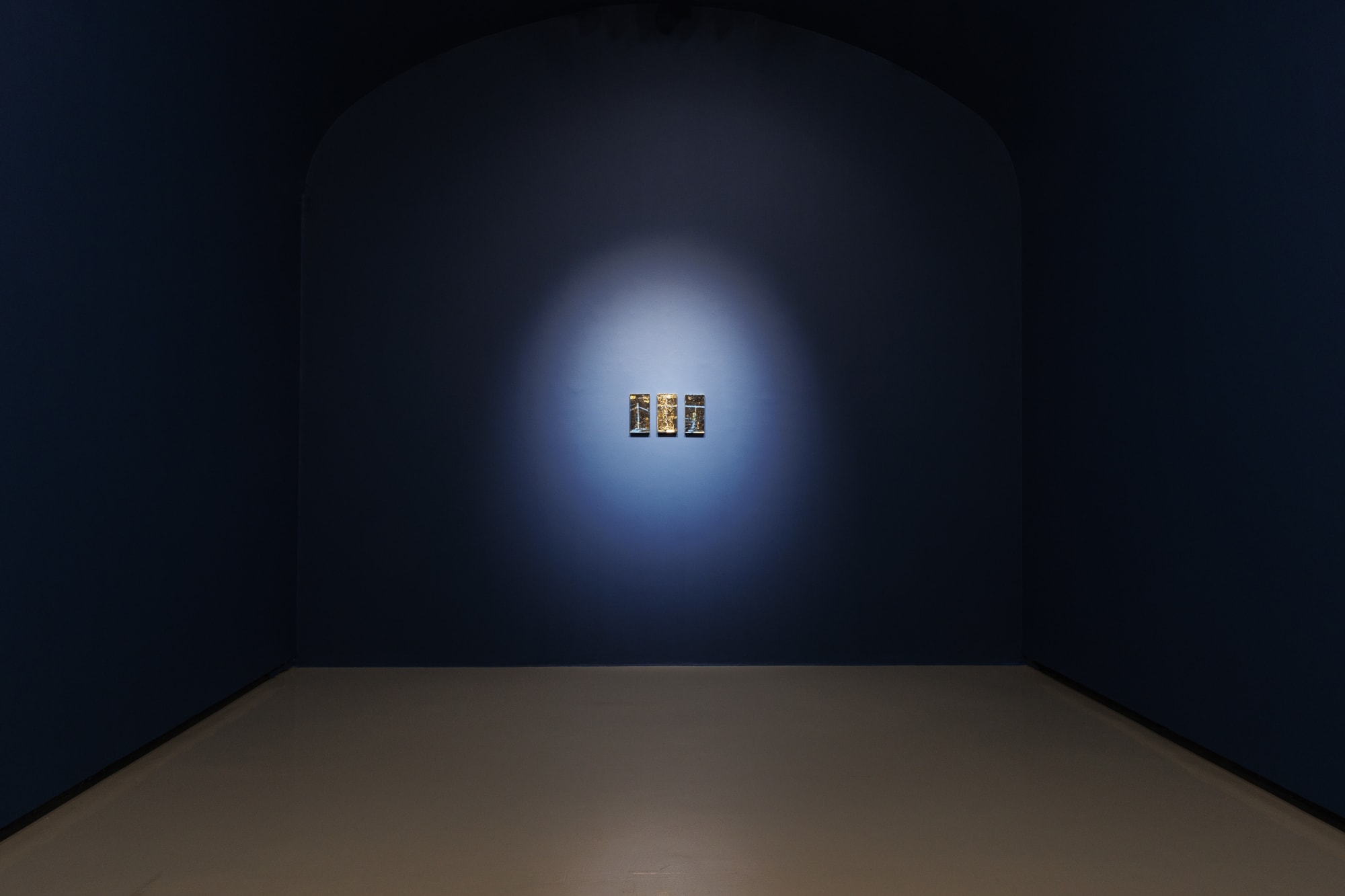 Installation view of The Great War a solo presentation of works by Shahriar Ahmadi.