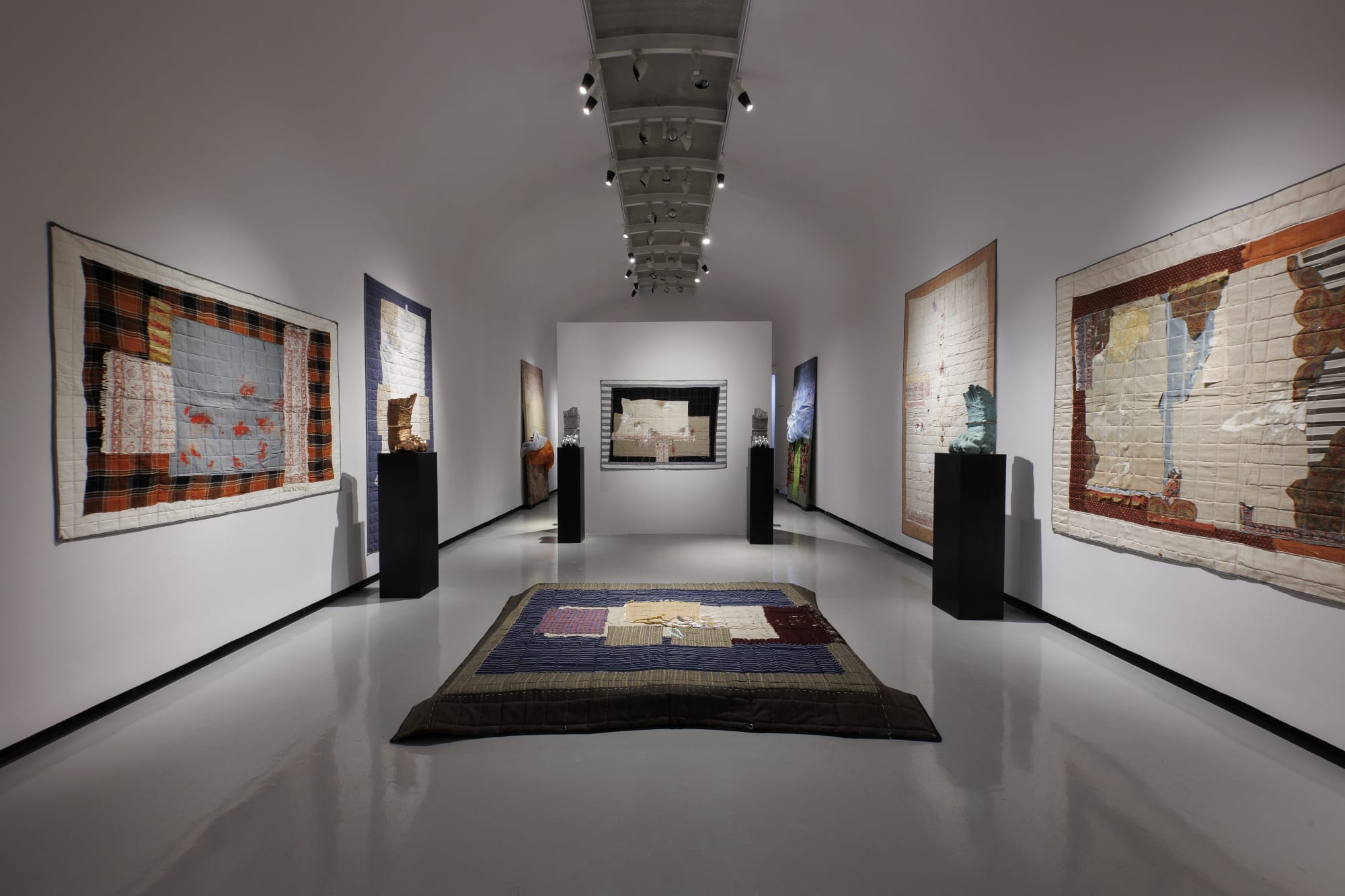 Installation view of | Four-Seasons | Shah Abbas and His Page Boy a solo exhibition of works by Fereydoun Ave.