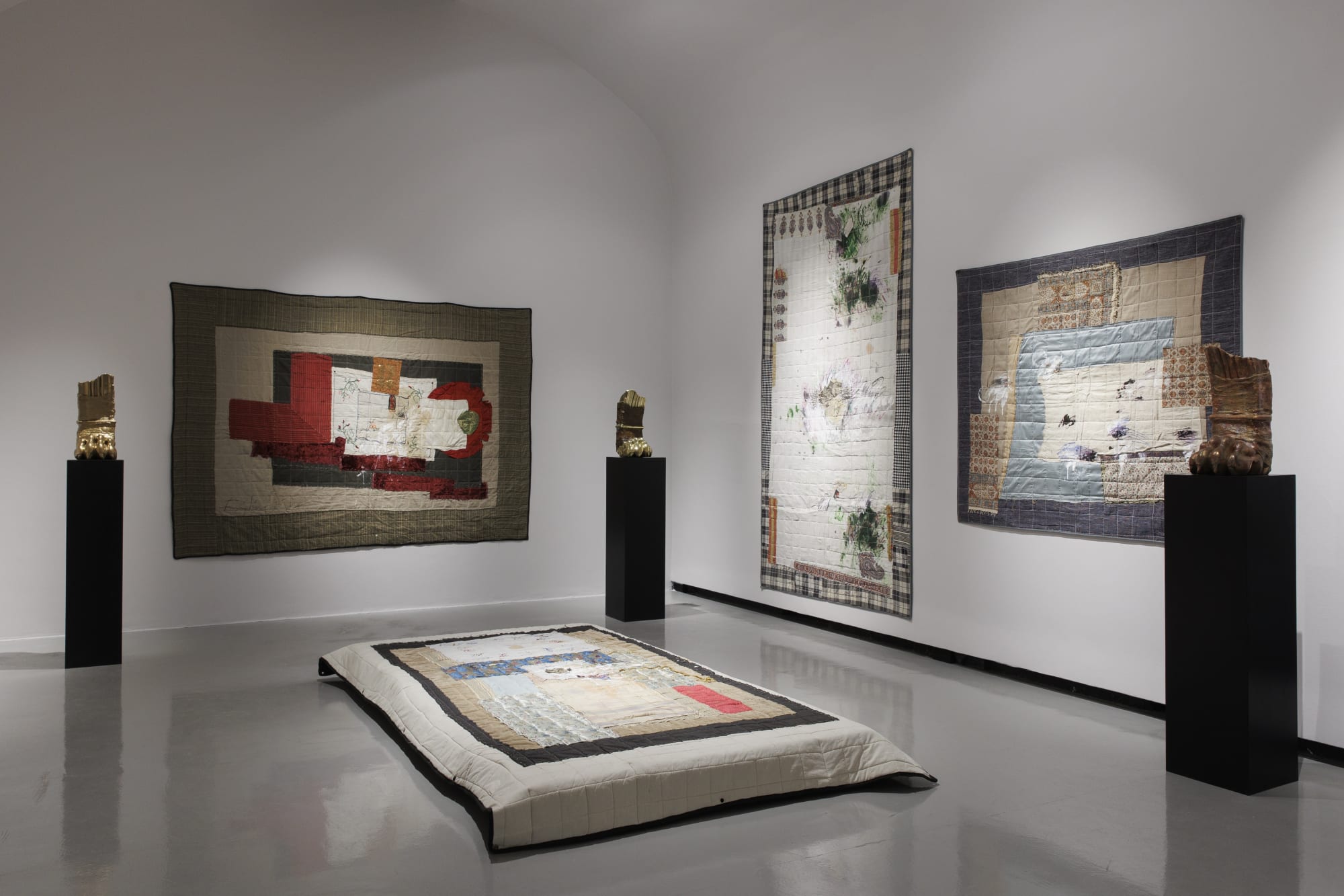 Installation view of | Four-Seasons | Shah Abbas and His Page Boy a solo exhibition of works by Fereydoun Ave.