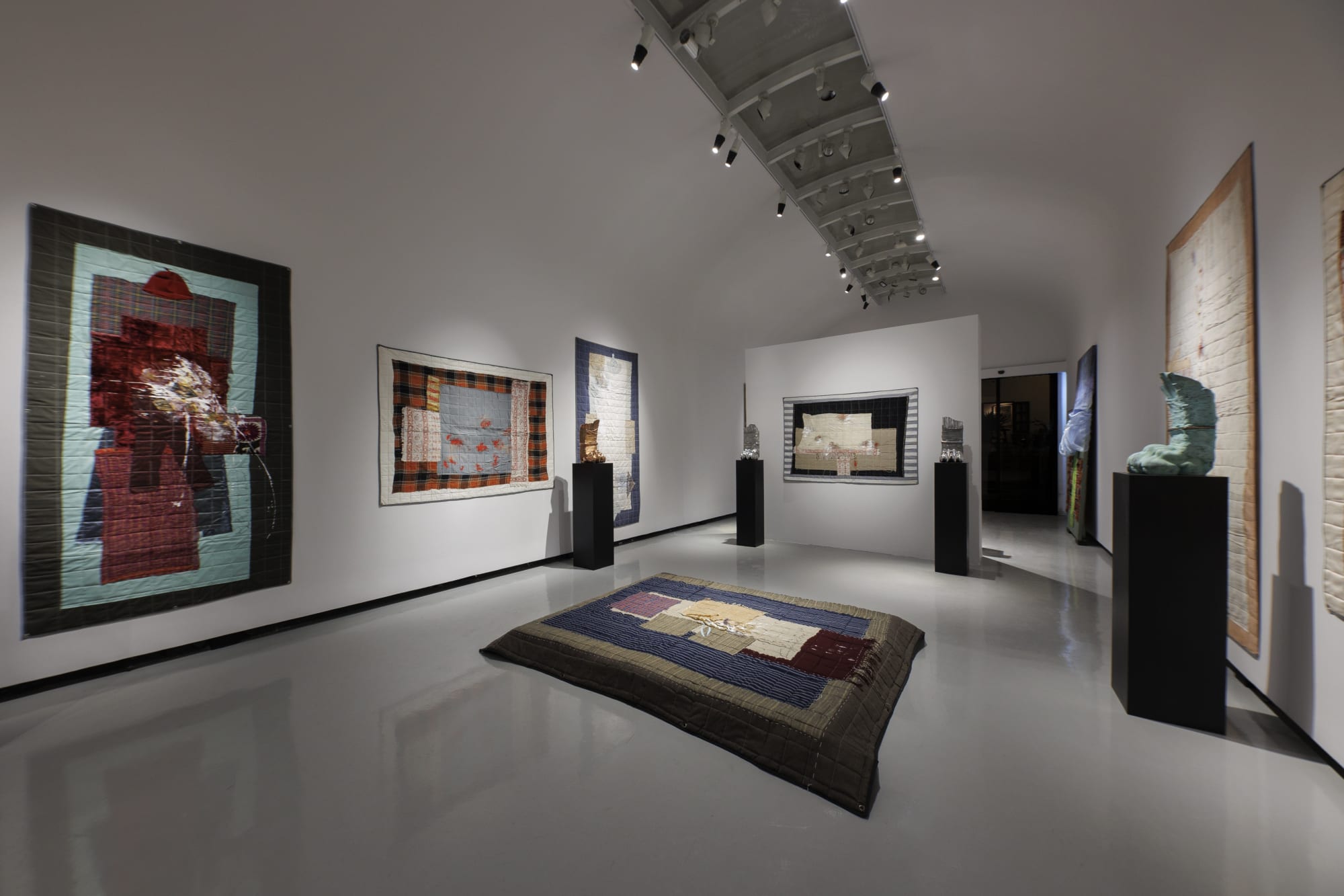 Installation view of | Four-Seasons | Shah Abbas and His Page Boy a solo exhibition of works by Fereydoun Ave.